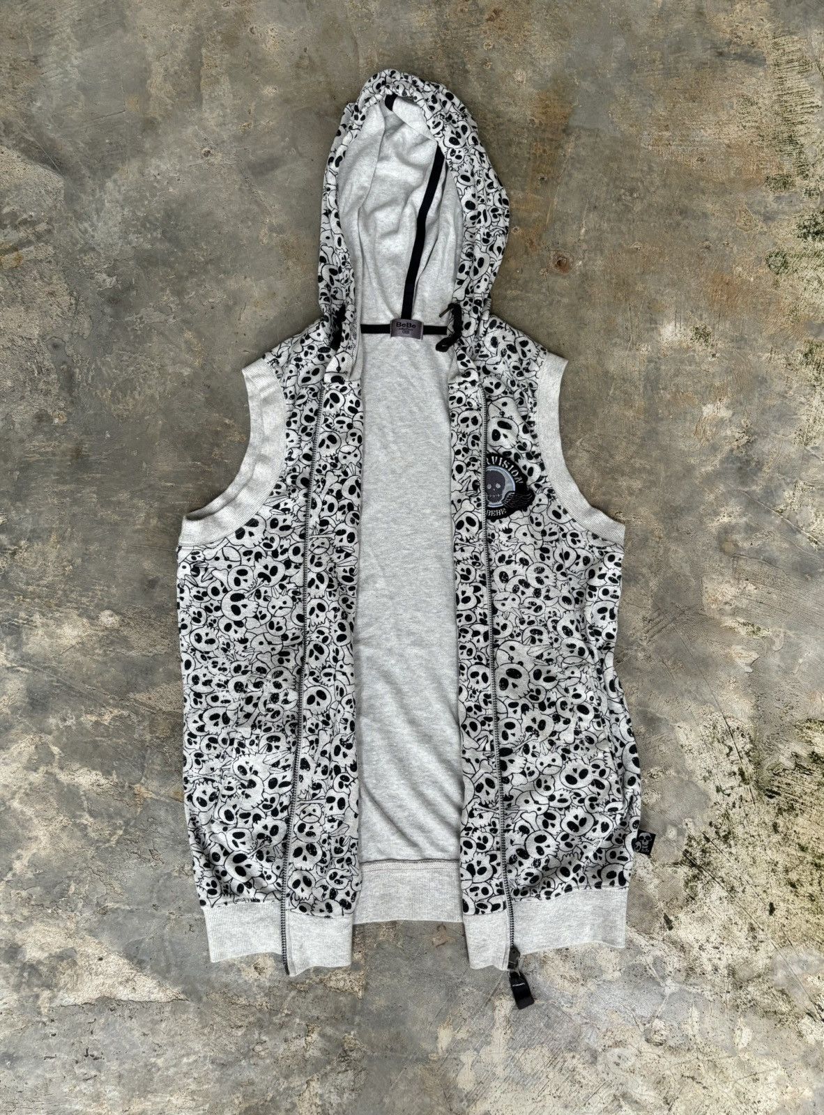 Hysteric Glamour Y2k Bebe Urban Casual Selection Skull Vest Hoodie Size US M / EU 48-50 / 2 - 3 Thumbnail