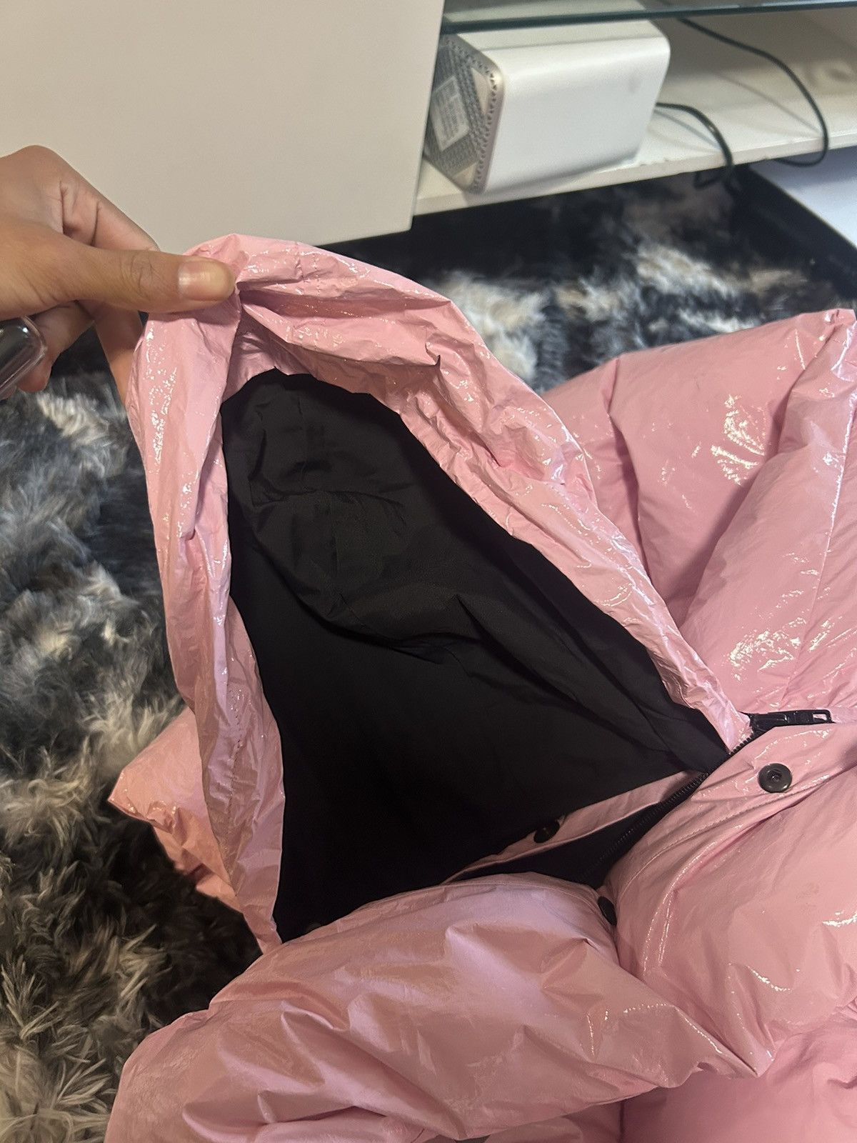 Balenciaga Balenciaga pink shiny puffer Size US S / EU 44-46 / 1 - 14 Thumbnail