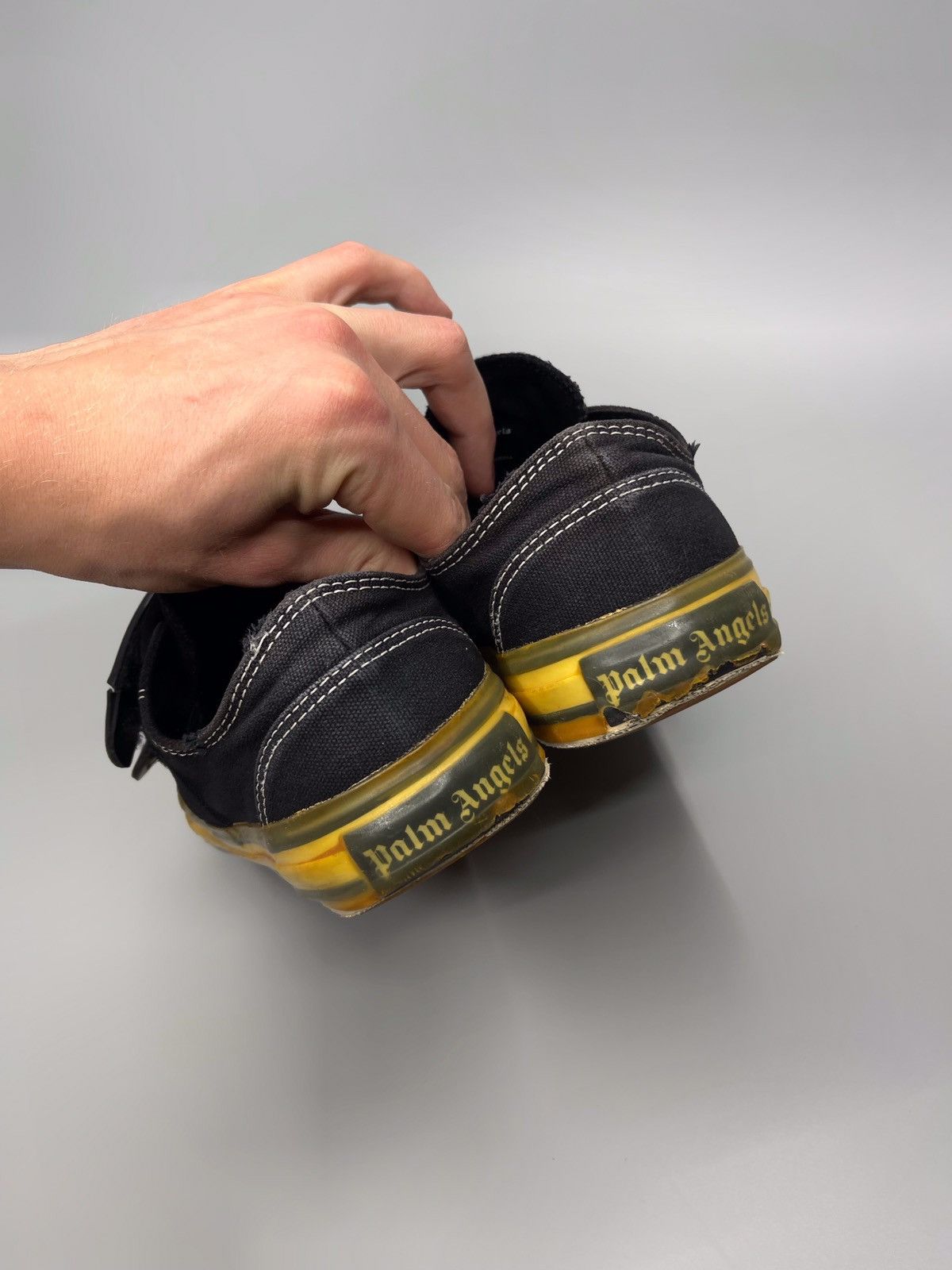Palm Angels Palm Angels Velcro Vulcanized Sneakers Size US 7 / EU 40 - 8 Thumbnail