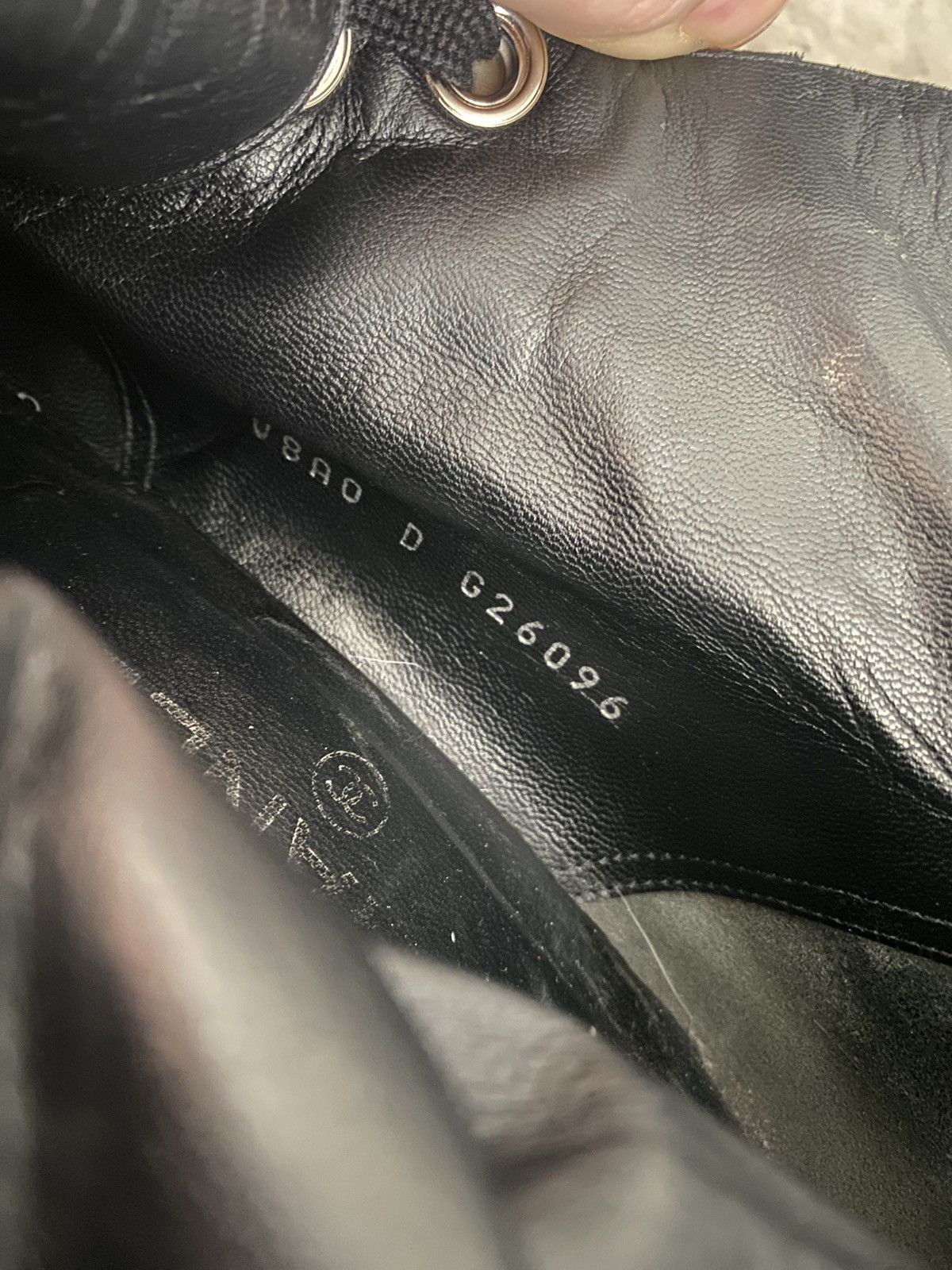 Chanel CHANEL 2008 EC Runway Wool Moto Boots (EC Runway / 2008 Size US 9 / IT 39 - 10 Thumbnail