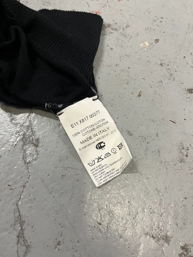 Dirk Bikkembergs AW2010 Bikkembergs Black Moto Sweater Size US M / EU 48-50 / 2 - 8 Thumbnail