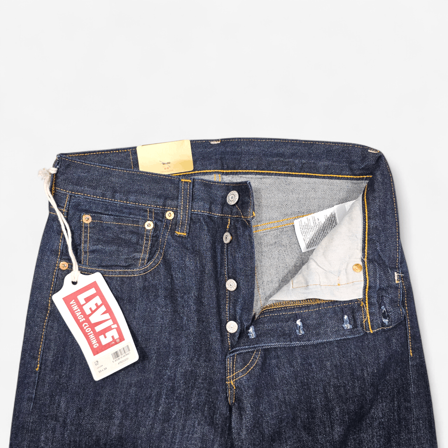 Levi's Vintage Clothing 1947 501 XX W30L34 Big E Selvedge