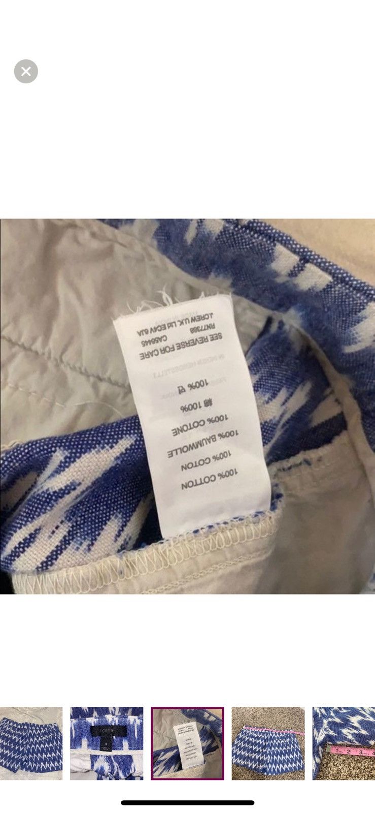 J.Crew J.crew zig zag ikat shorts size 4 Size 27" / US 4 / IT 40 - 6 Thumbnail