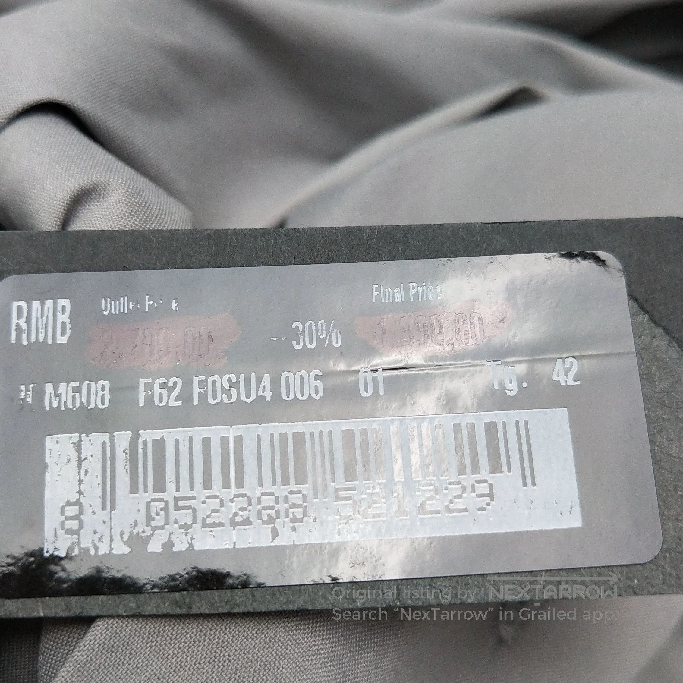 Prada Prada Gray Cotton Long Sleeve Shirt . Size L / US 10 / IT 46 - 9 Thumbnail