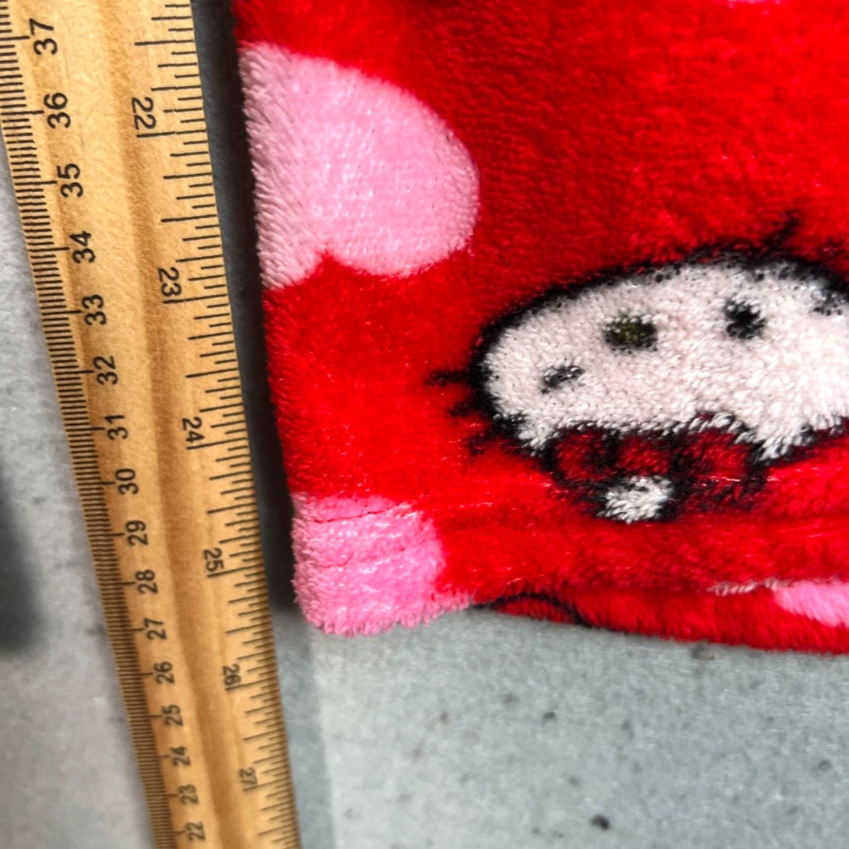 Vintage VINTAGE Hello Kitty By Sanrio Red Fleece Sweatpants Sleepwear Pants Womens Size Small Size 28" / US 6 / IT 42 - 7 Thumbnail