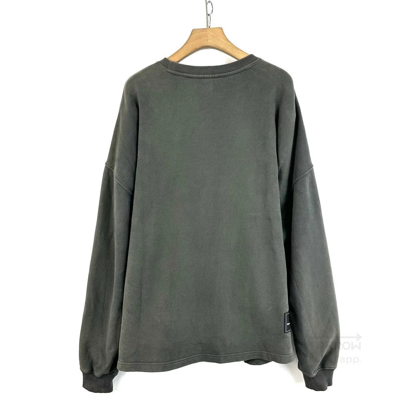 WE11DONE Welldone Letter Barrage Logo Sweatshirt. Size US S / EU 44-46 / 1 - 2 Thumbnail