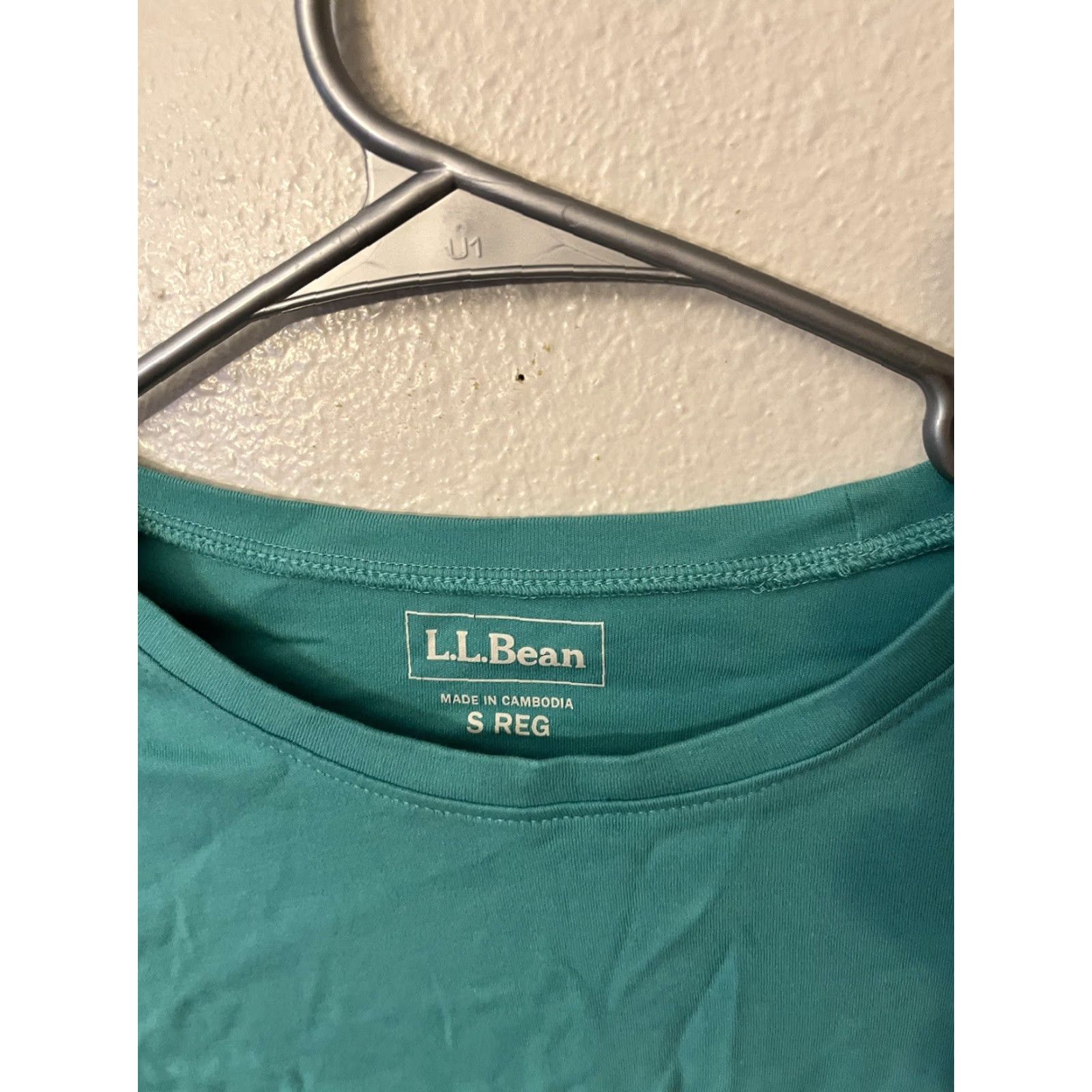 Vintage LL Bean Women's S Basic Short Sleeve Cotton T Shirt Blue Womens Shirt S Blue Basic Cotton T-Shirt LL Bean 215557 Size S / US 4 / IT 40 - 2 Thumbnail
