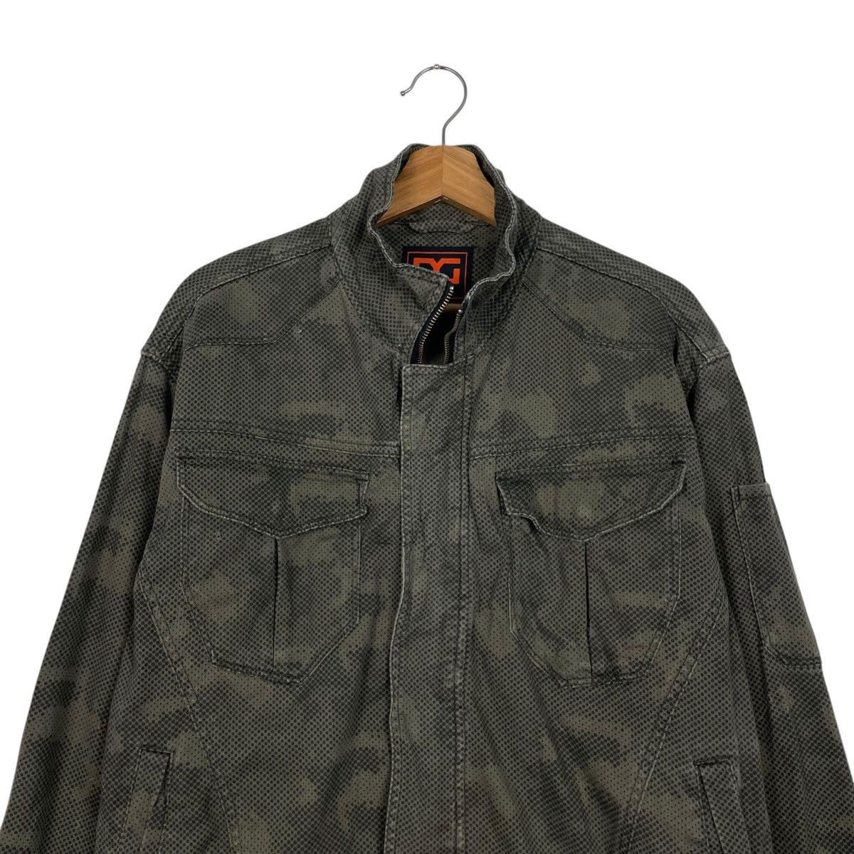 Japanese Brand Japanese Brand D.Grow Camo Zipper Jacket Size US M / EU 48-50 / 2 - 2 Thumbnail