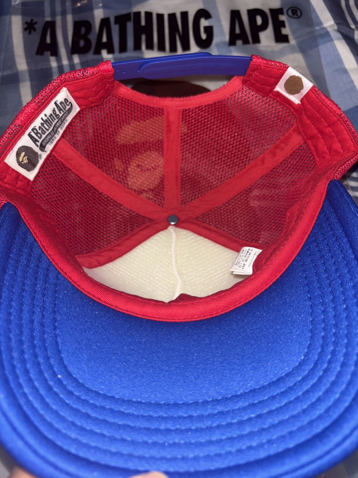 Bape Bape Sta Mesh Cap Size ONE SIZE - 3 Thumbnail