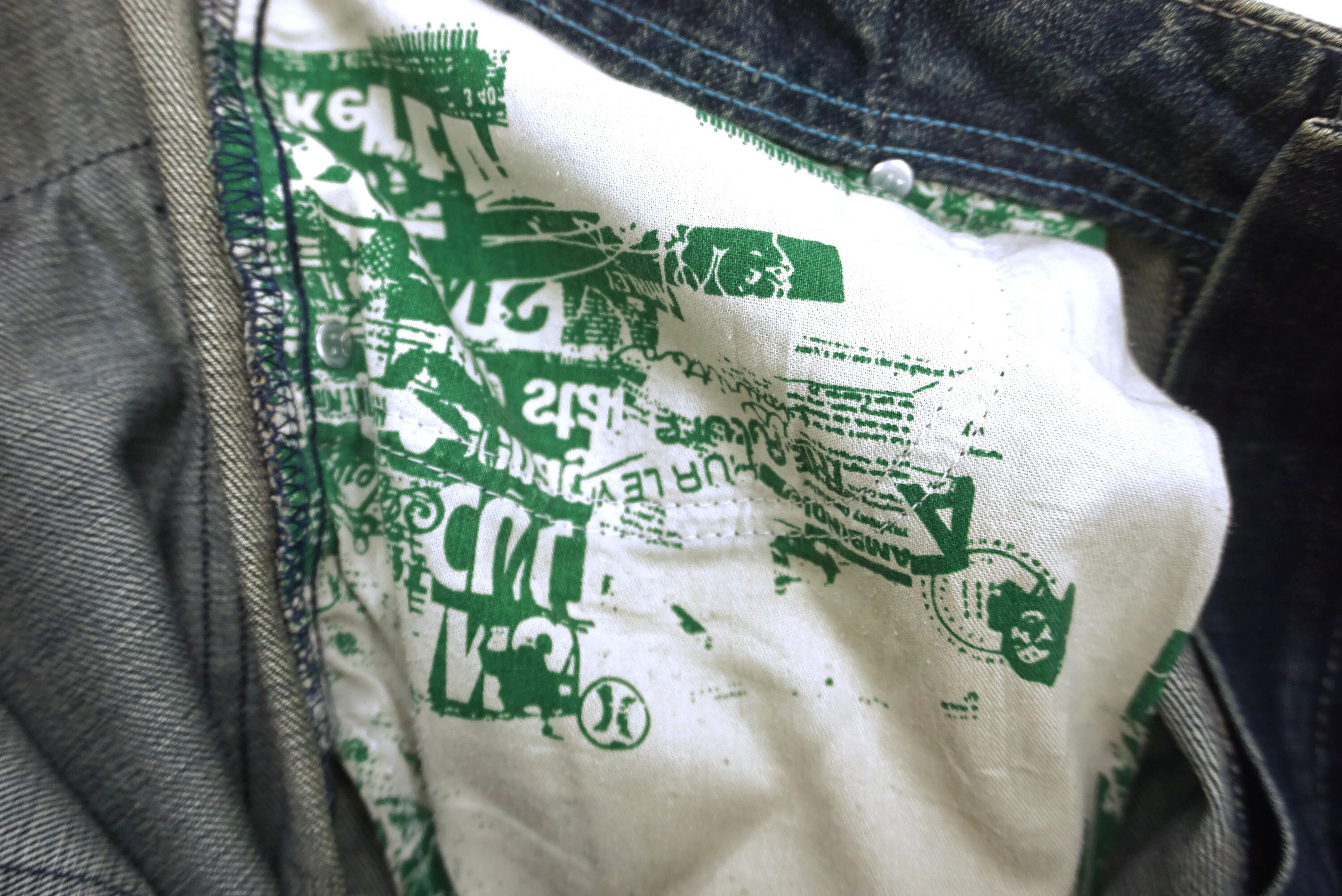 Hurley Baggy Jeans fits W38 L32.5 Y2K Hip Hop Skateboards Denim Size US 36 / EU 52 - 13 Thumbnail