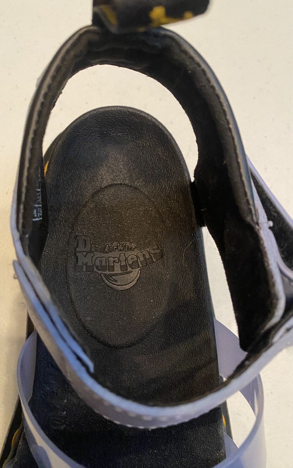 Dr. Martens Dr. Martens Blaire Jelly Sandals Zen Blue Glitter 10 US VGC Size US 10 / IT 40 - 3 Thumbnail