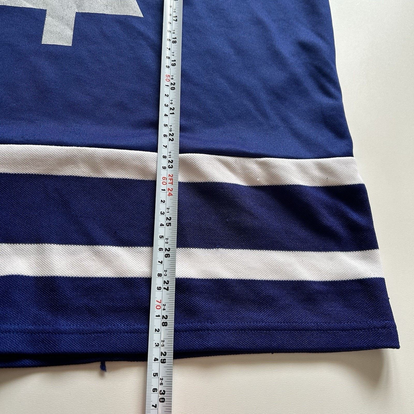 Ccm Vintage Toronto Maple Leaf CCM Hockey Jersey Medium Blue NHL Size US M / EU 48-50 / 2 - 5 Thumbnail