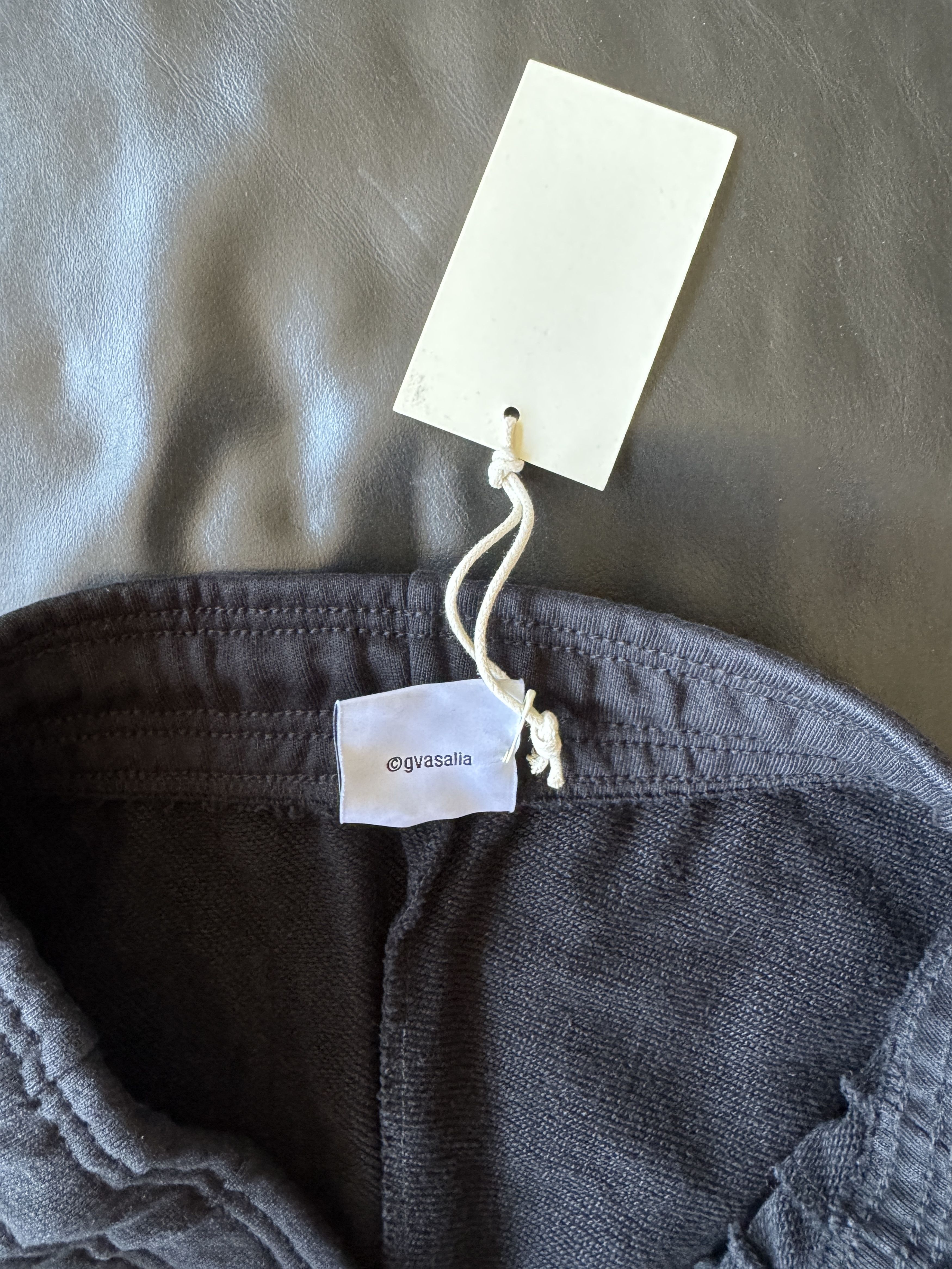 Vetements Wide Leg Panelled Cotton Blend Jersey Sweatpants Size US 30 / EU 46 - 21 Thumbnail