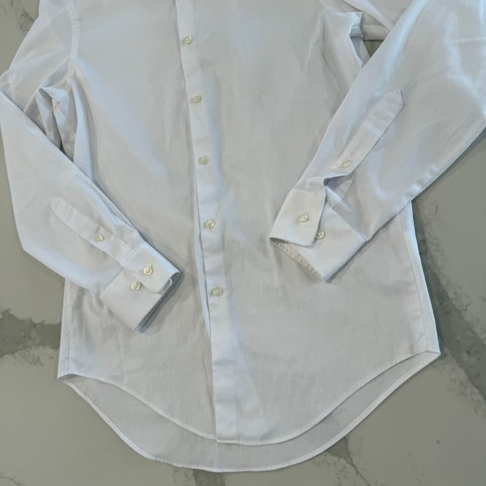 Van Heusen Van Heusen Slim Fit Stretch Dress Shirt Men’s Size 15 32/33 Size US S / EU 44-46 / 1 - 2 Thumbnail