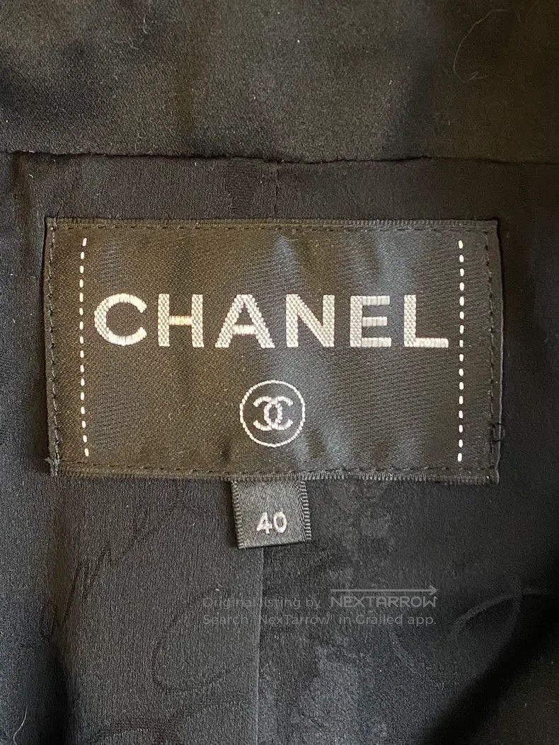 Chanel Chanel Black and white plaid sequin jacket Size S / US 4 / IT 40 - 6 Thumbnail