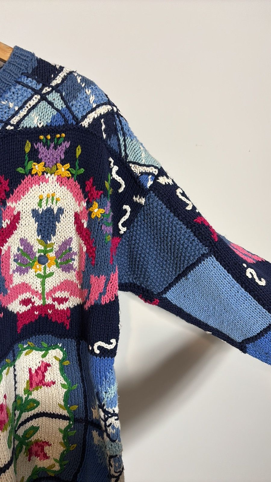 Vintage Vintage Cape Isle Knitters Sweater Size M / US 6-8 / IT 42-44 - 3 Thumbnail