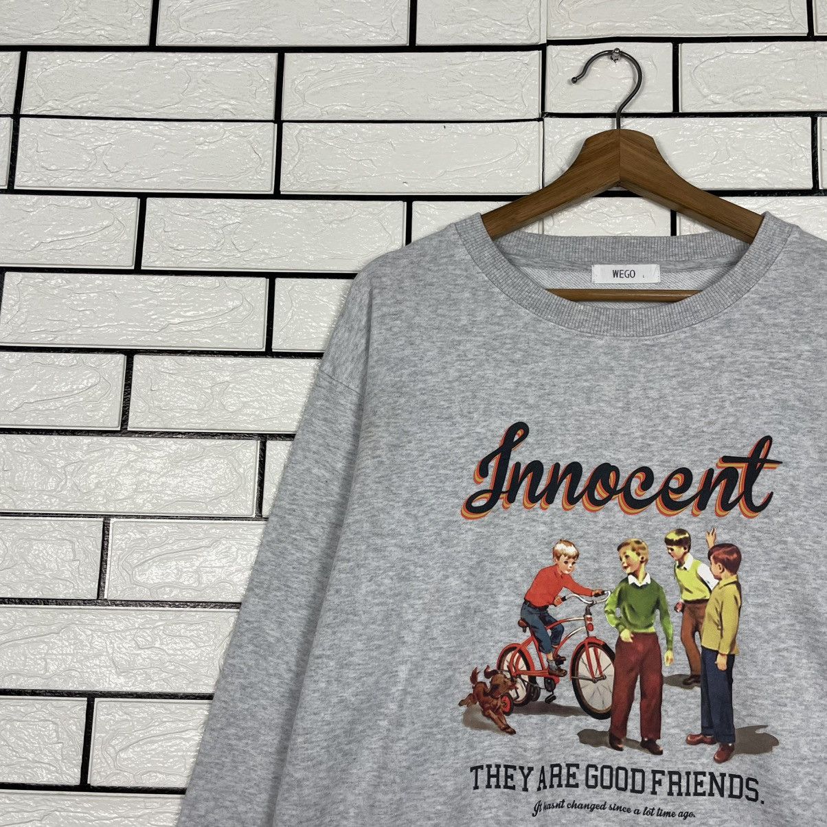 Japanese Brand Japanese Brand Wego Innocent Sweatshirt Size US M / EU 48-50 / 2 - 6 Thumbnail