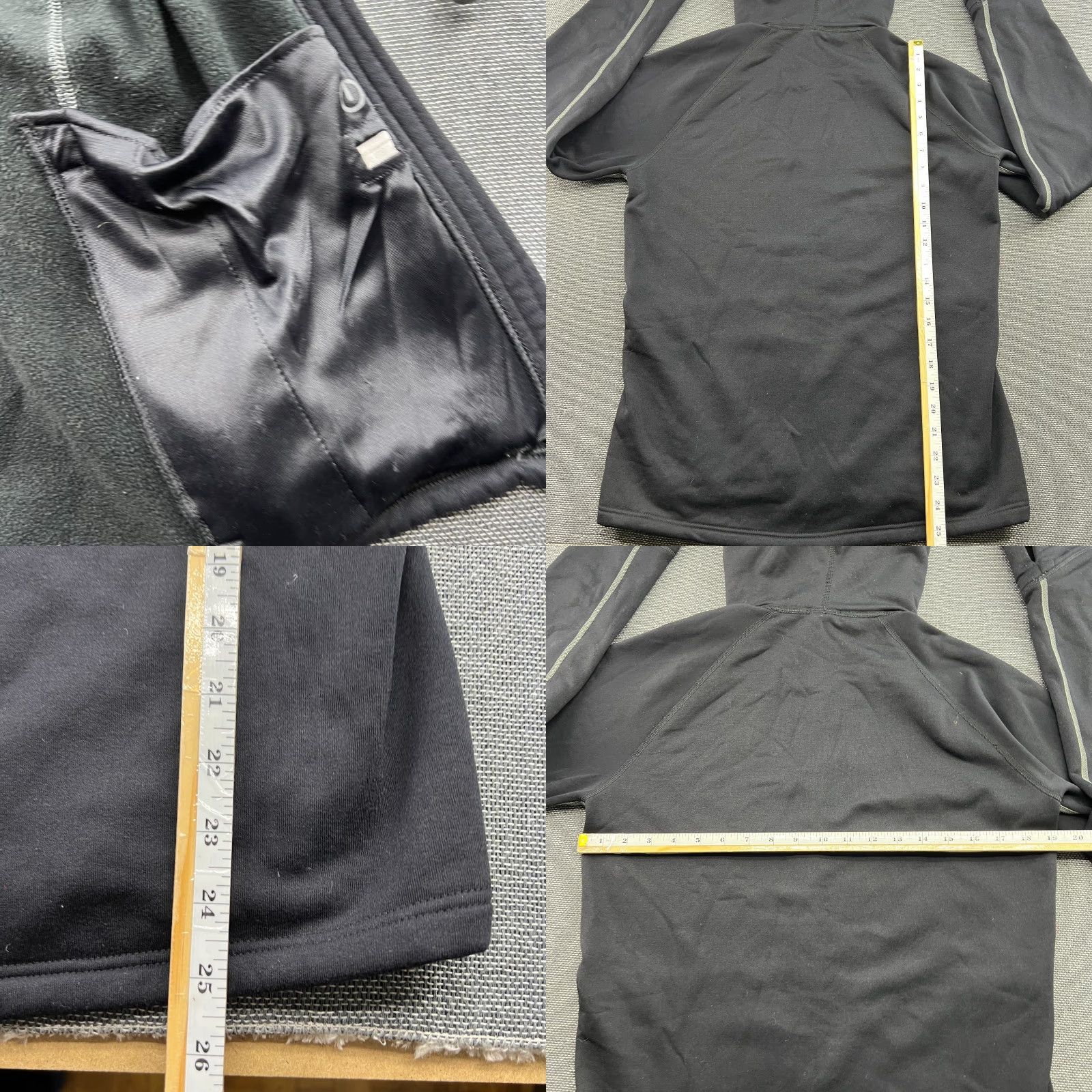 Houdini Houdini Power Houdi Jacket Mens S Black Full Zip Lightweight Outdoor Hoody Jacket Size US S / EU 44-46 / 1 - 8 Thumbnail