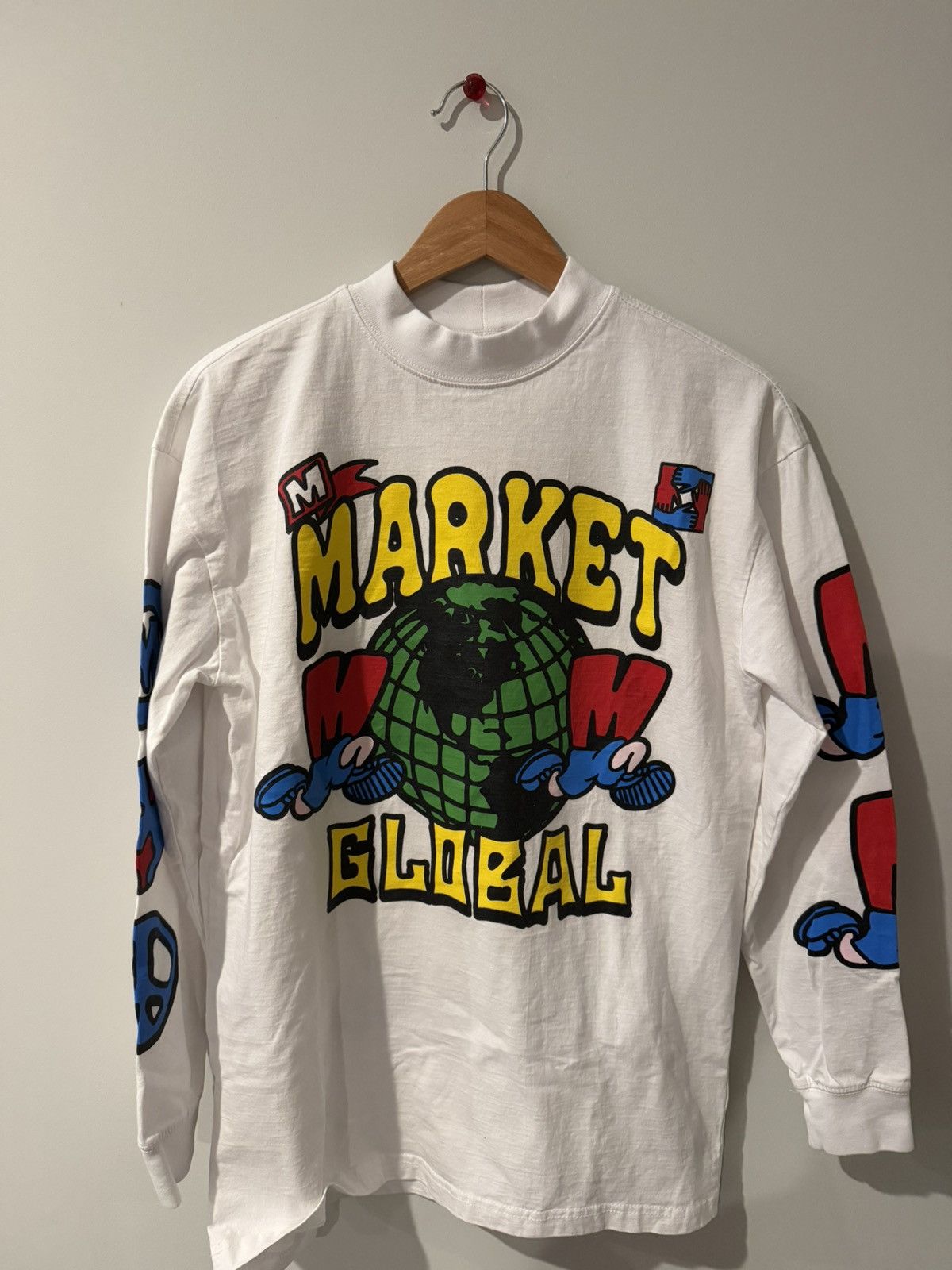 Market Market Long sleeve Tee. Mock turtle neck collar. Size US M / EU 48-50 / 2 - 1 Thumbnail