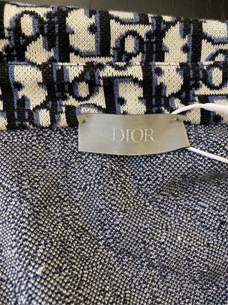Dior Dior Brown full-print knitwear 2504-Nextarrow Size US L / EU 52-54 / 3 - 4 Thumbnail
