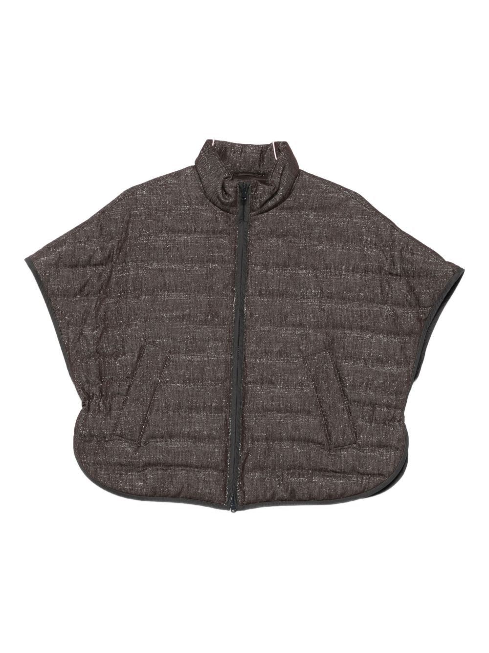 Brunello Cucinelli SHORTSLEEVES DOWN JACKET Size XS / US 0-2 / IT 36-38 - 1 Thumbnail