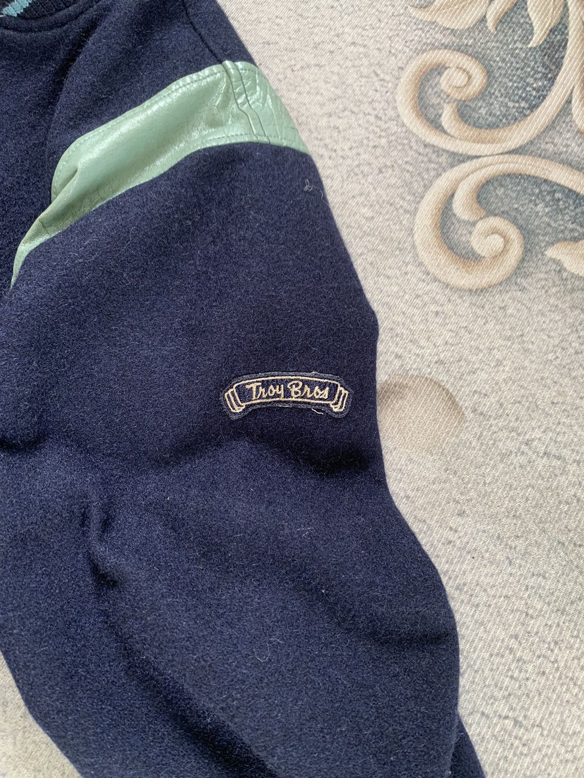 California Arts. × California Republic Vintage Troy Bros Varsity Wool Jacket Size US M / EU 48-50 / 2 - 9 Thumbnail