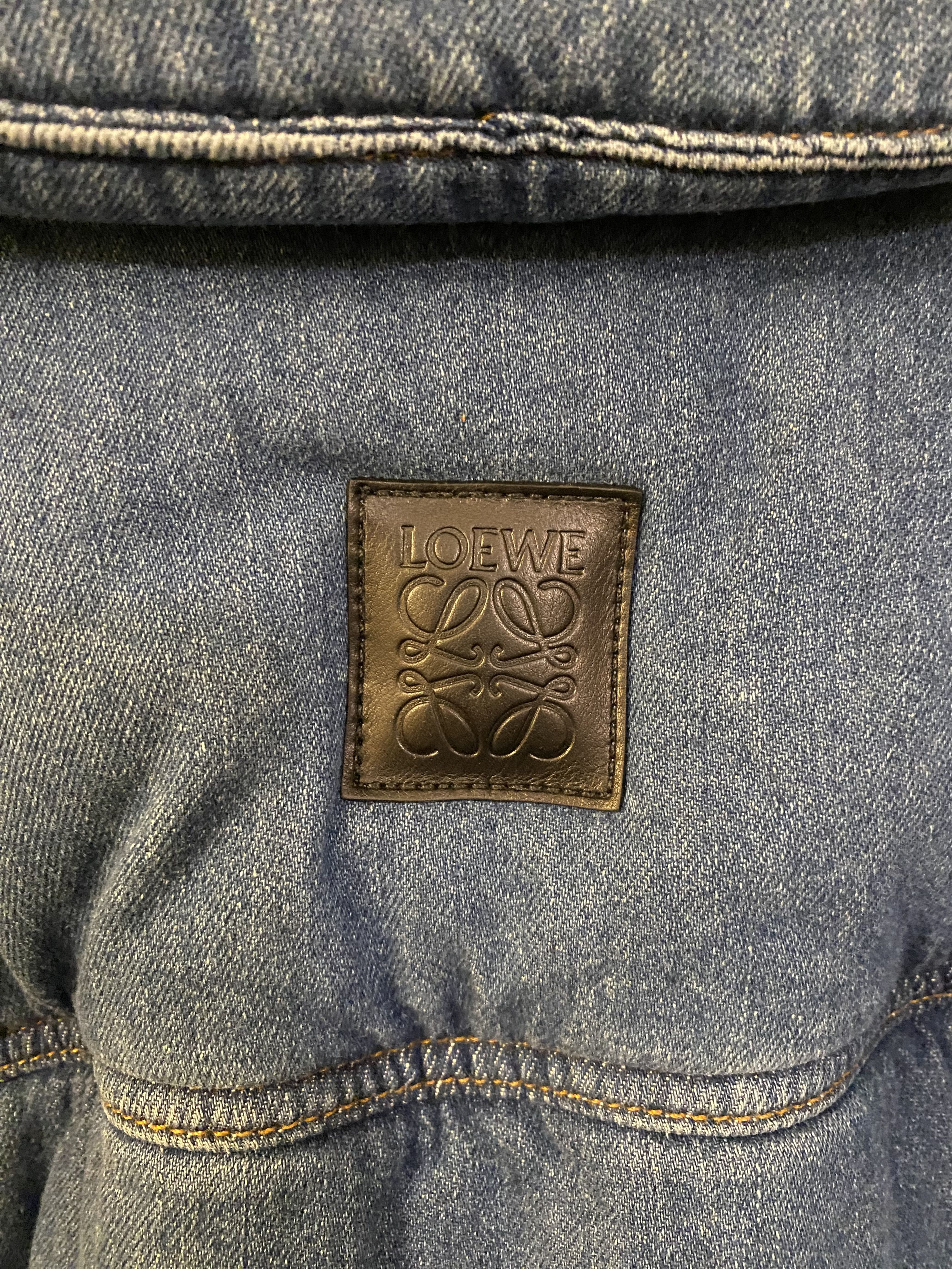 Loewe Padded Denim Jacket Size US M / EU 48-50 / 2 - 12 Thumbnail
