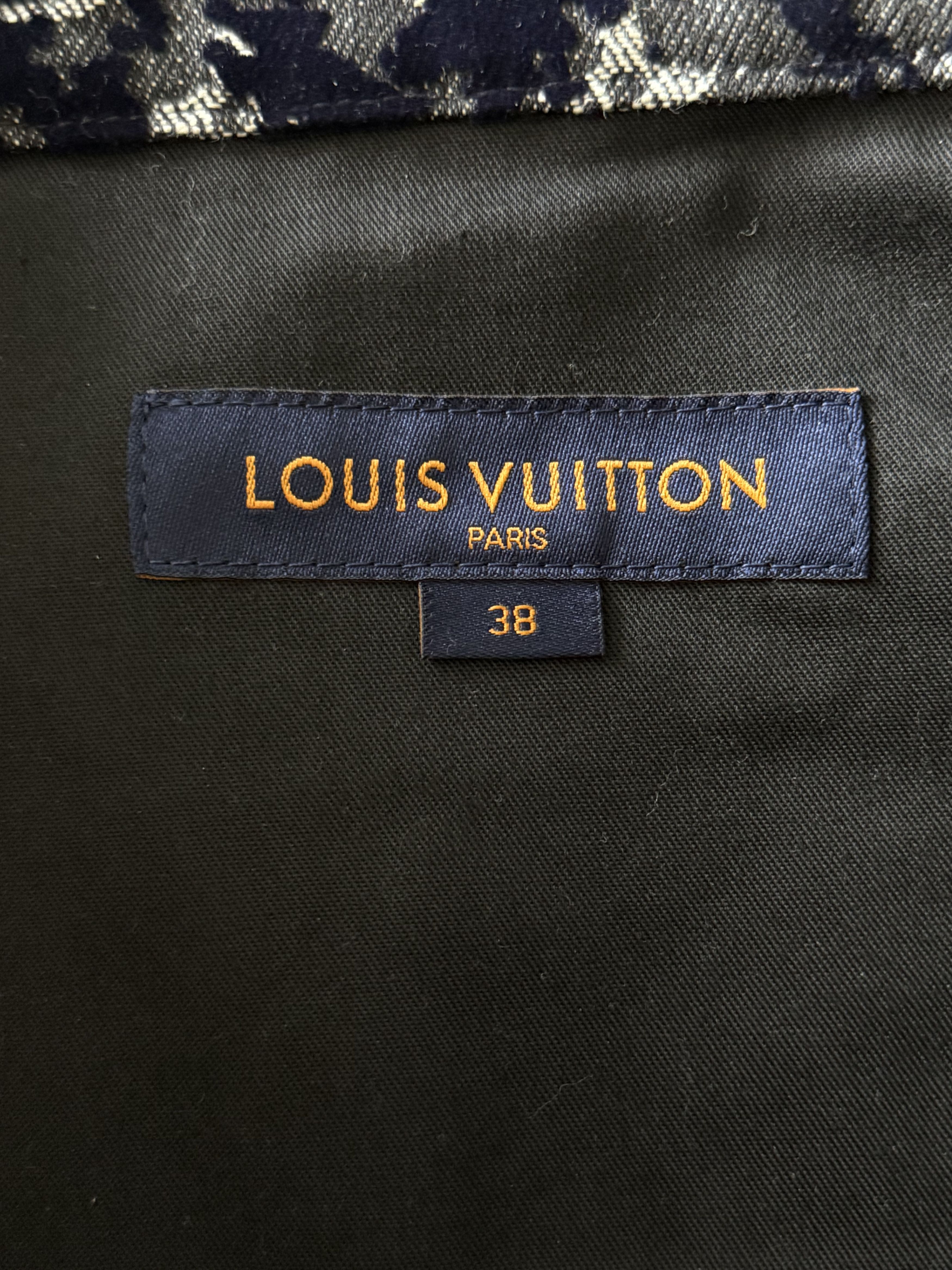 Louis Vuitton Louis Vuitton Grey Flocked Monogram Jeans Size US 30 / EU 46 - 3 Thumbnail