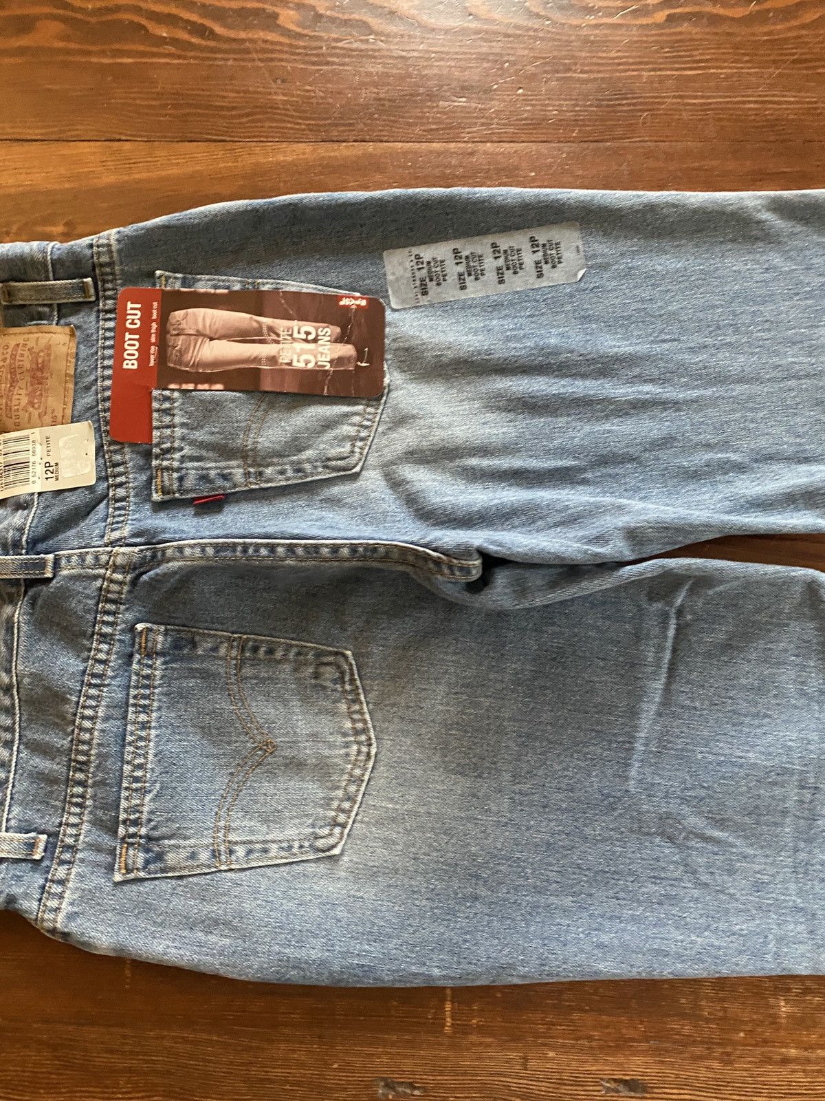 Levi's Vintage NWT ‘02 Levi’s 515 Low Rise Bootcut Denim Jean 32x28 Size 32" / US 10 / IT 46 - 4 Thumbnail