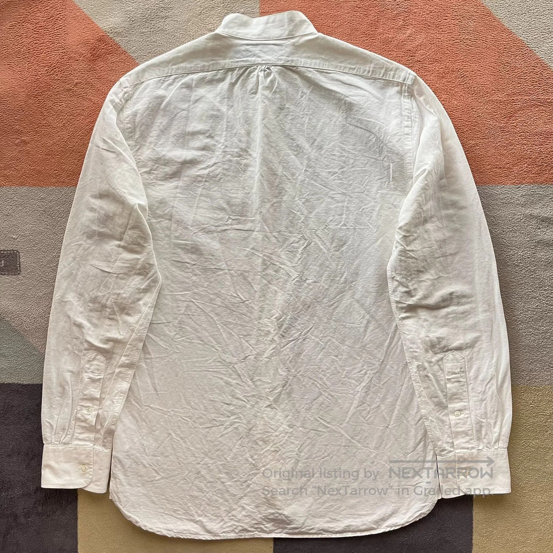 RRL Ralph Lauren RRL Ralph Lauren French Court Dress Shirt. Size US M / EU 48-50 / 2 - 3 Thumbnail