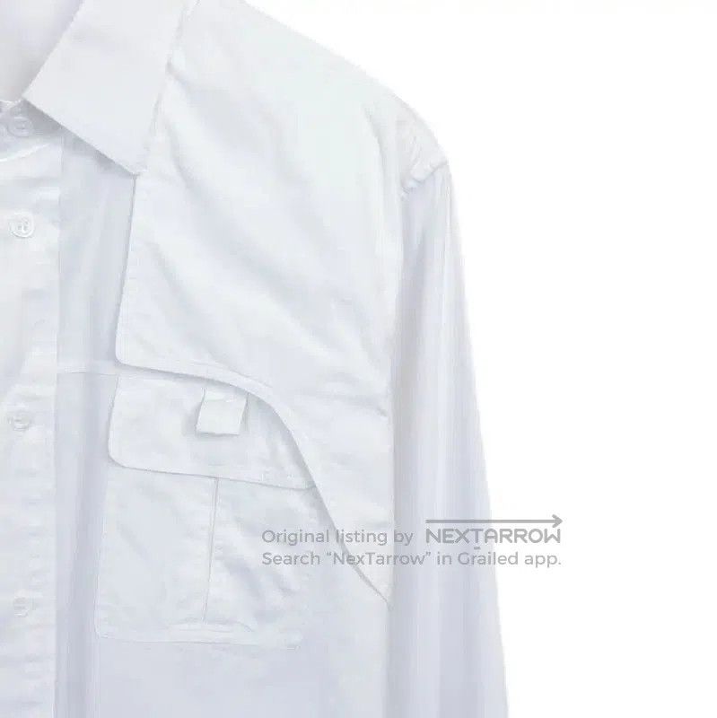 Dior Dior Long Sleeve White Cotton Shirt . Size M / US 6-8 / IT 42-44 - 3 Thumbnail