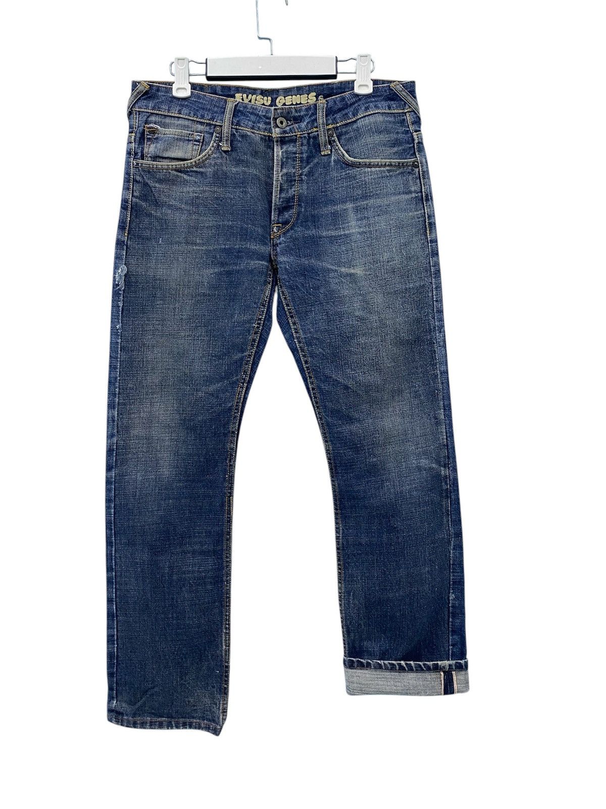 Evisu × Japanese Brand × Vintage Vintage evisu genes denim pant selvedge Size US 32 / EU 48 - 2 Thumbnail