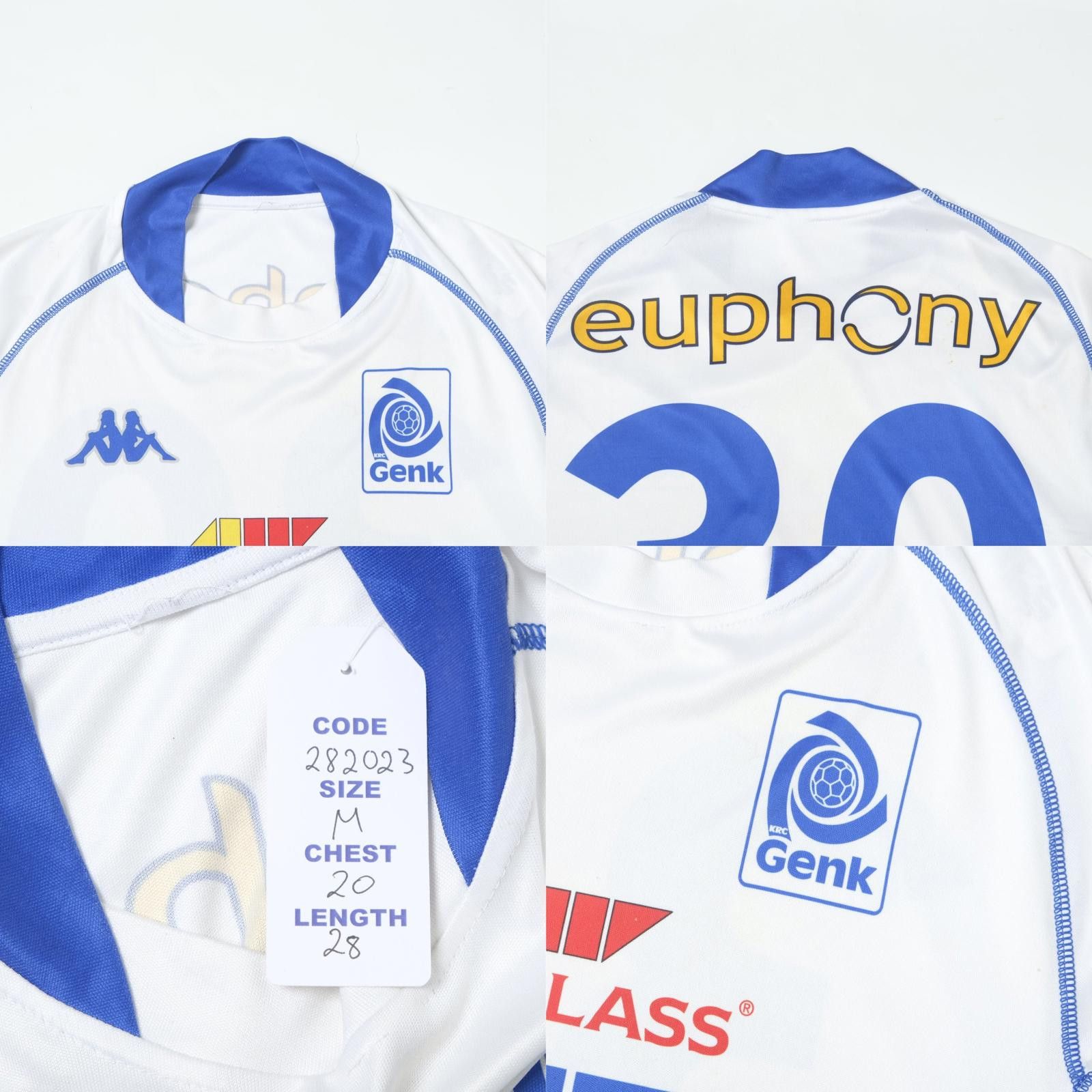 Kappa 2002/03 KRC Genk (Belgium) Away Shirt Kappa (M) Size US M / EU 48-50 / 2 - 5 Thumbnail