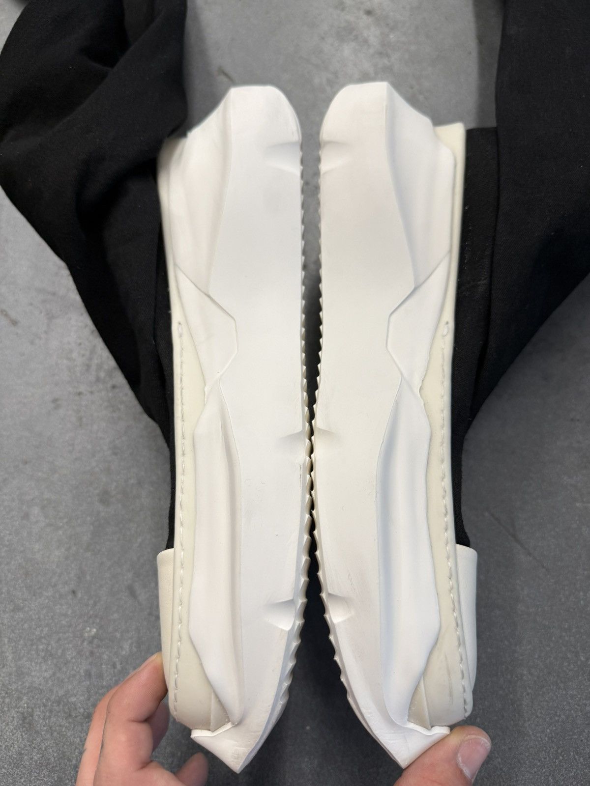 Rick Owens Drkshdw Rick Owens DRKSHDW Abstract Stockings Denim Boots Size US 11 / IT 41 - 5 Thumbnail