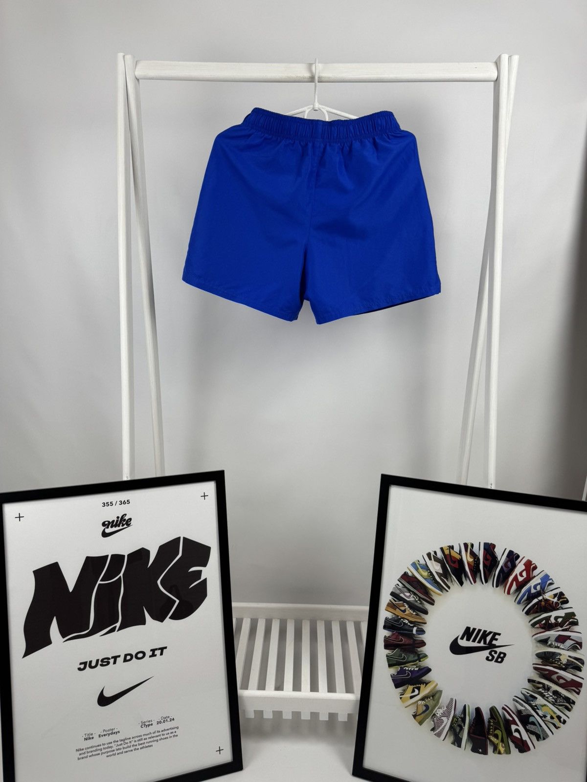 Nike Nike S size Blue Shorts Size US 30 / EU 46 - 2 Thumbnail