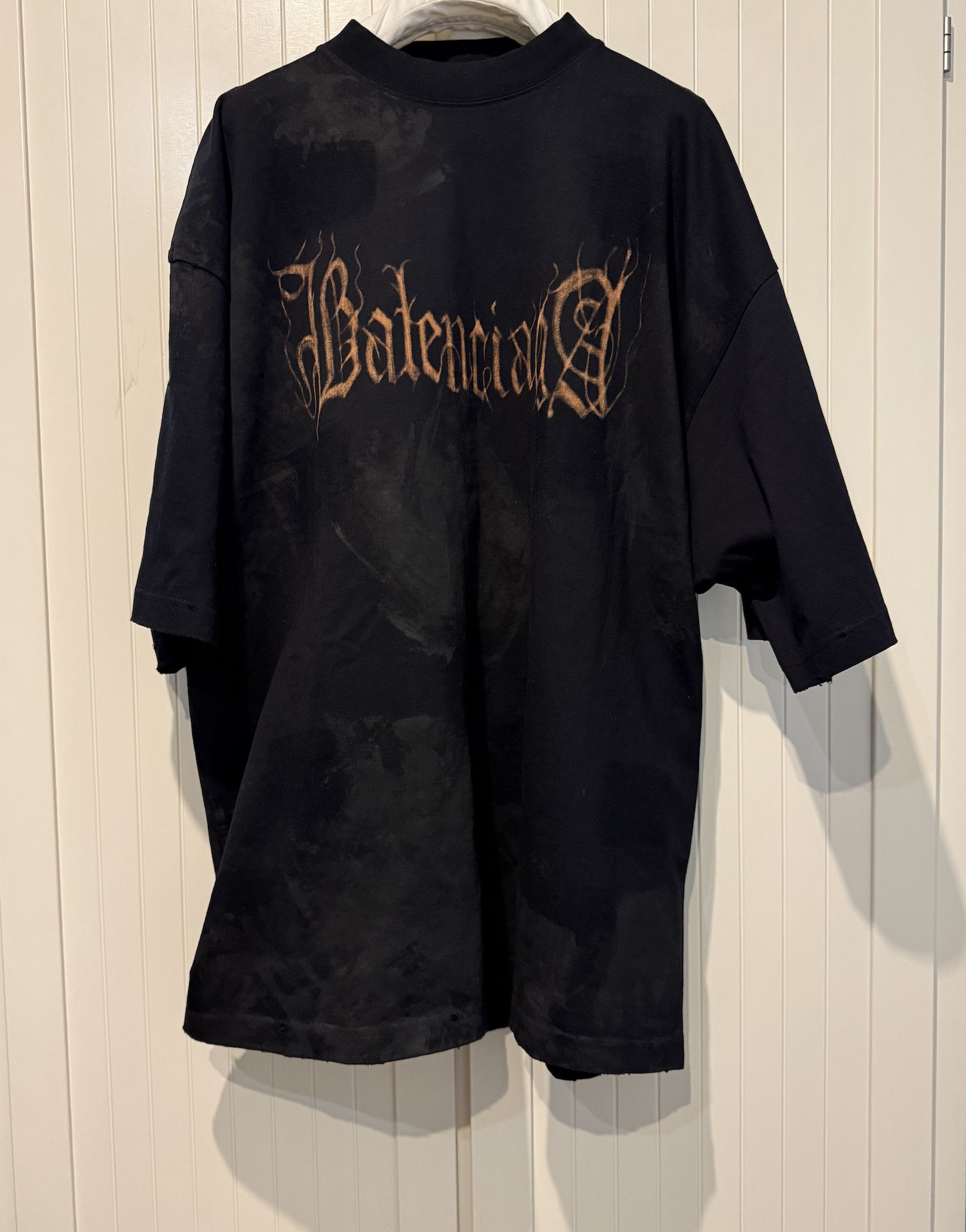 Balenciaga SS'23 Heavy Metal logo T-shirt Size US M / EU 48-50 / 2 - 1 Thumbnail