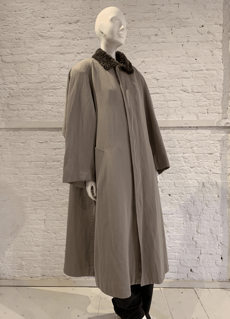 Katharine Hamnett London Rare Katharine Hamnett 80s Oversized coat faux fur collar Size US M / EU 48-50 / 2 - 1 Thumbnail