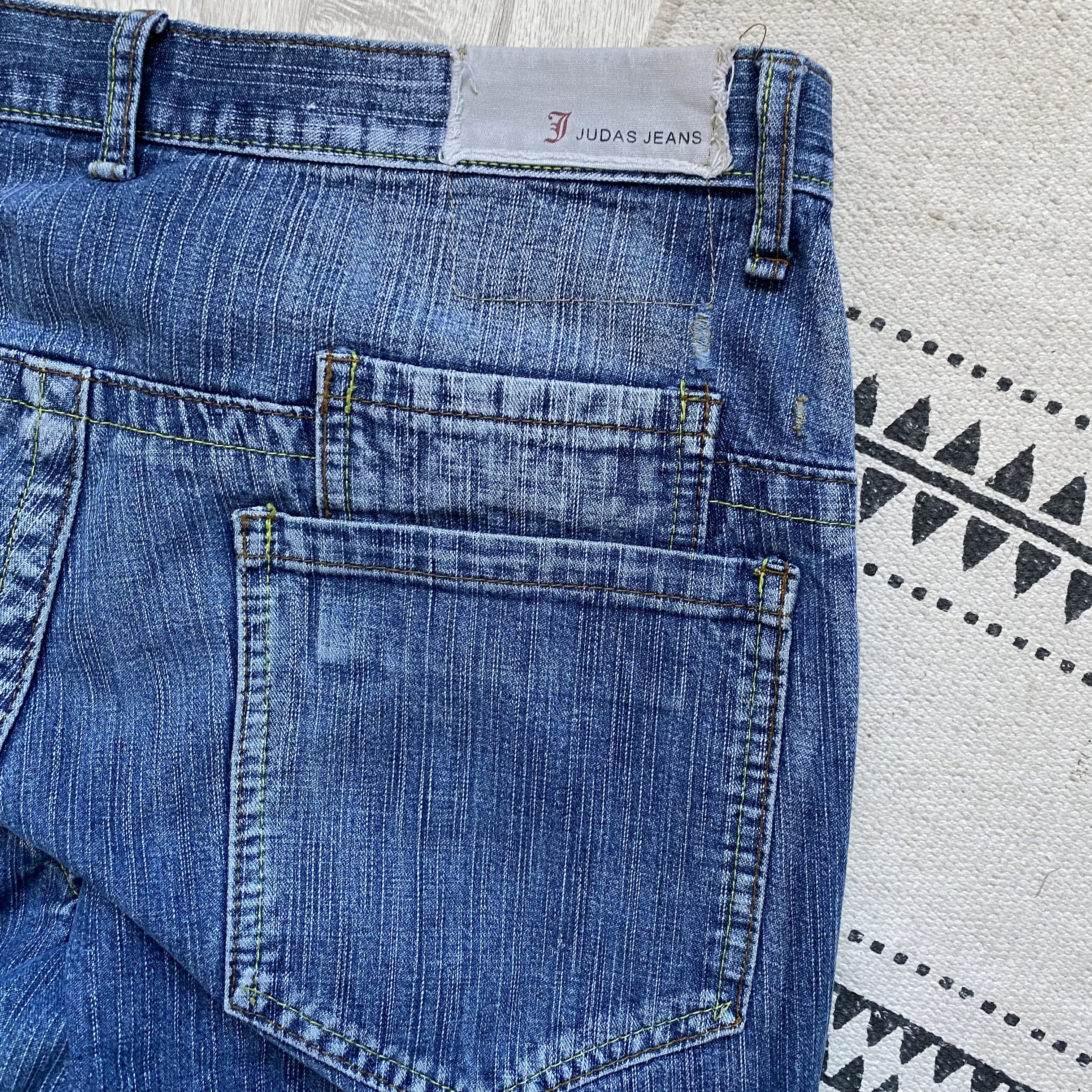 If Six Was Nine 👖Vintage 2000s Avant-garde ifsixwasnine jeans Distressed Size US 32 / EU 48 - 10 Thumbnail