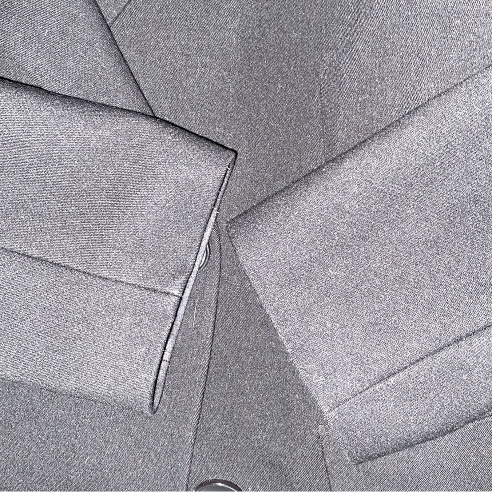 Maje MAJE VOGA $565 Black Double-Breasted Crepe Blazer FR42 US 10 Size L / US 10 / IT 46 - 16 Thumbnail