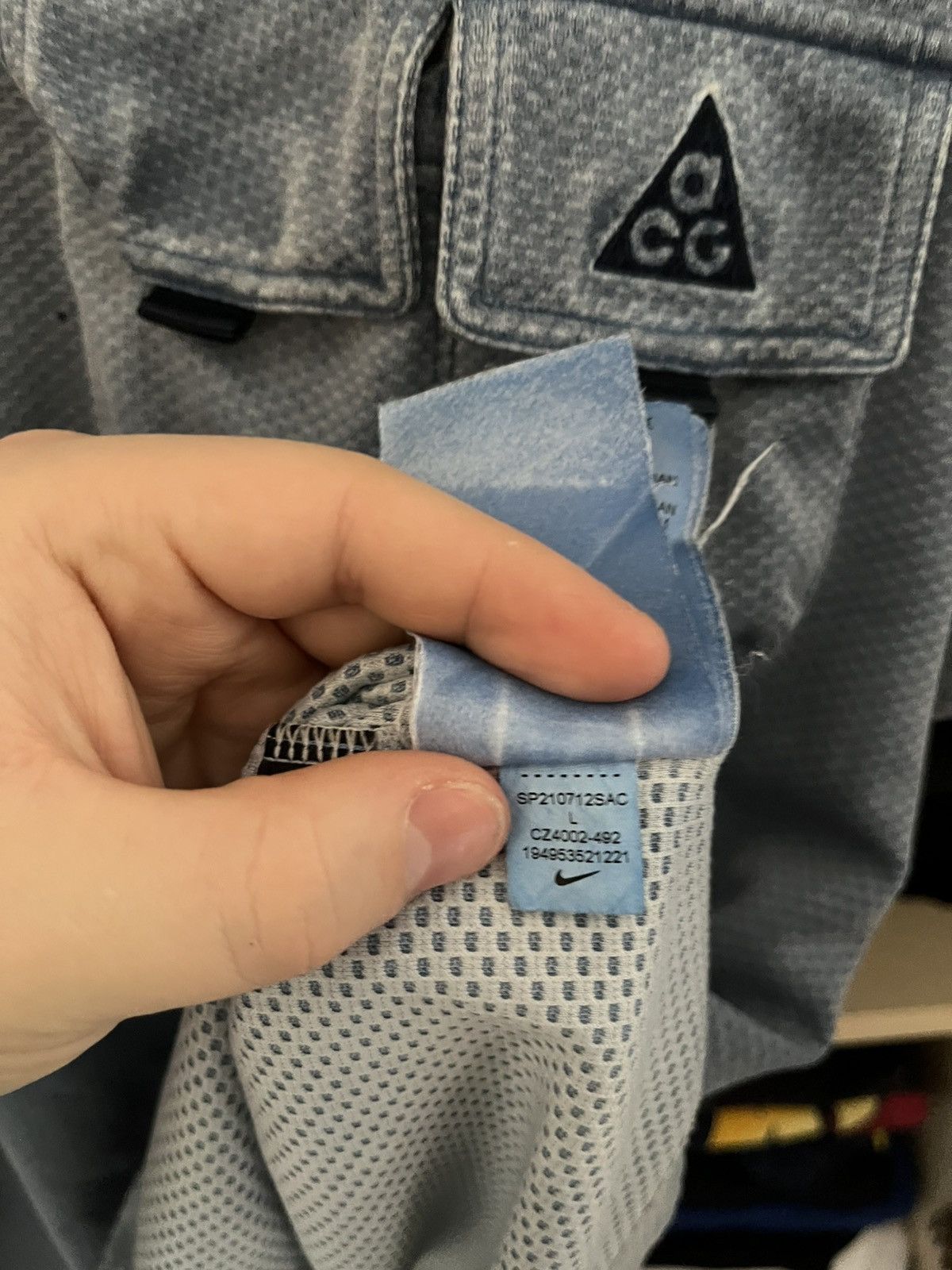 Nike ACG Nike ACG Watchman Peak y2K Tee Size US L / EU 52-54 / 3 - 10 Thumbnail
