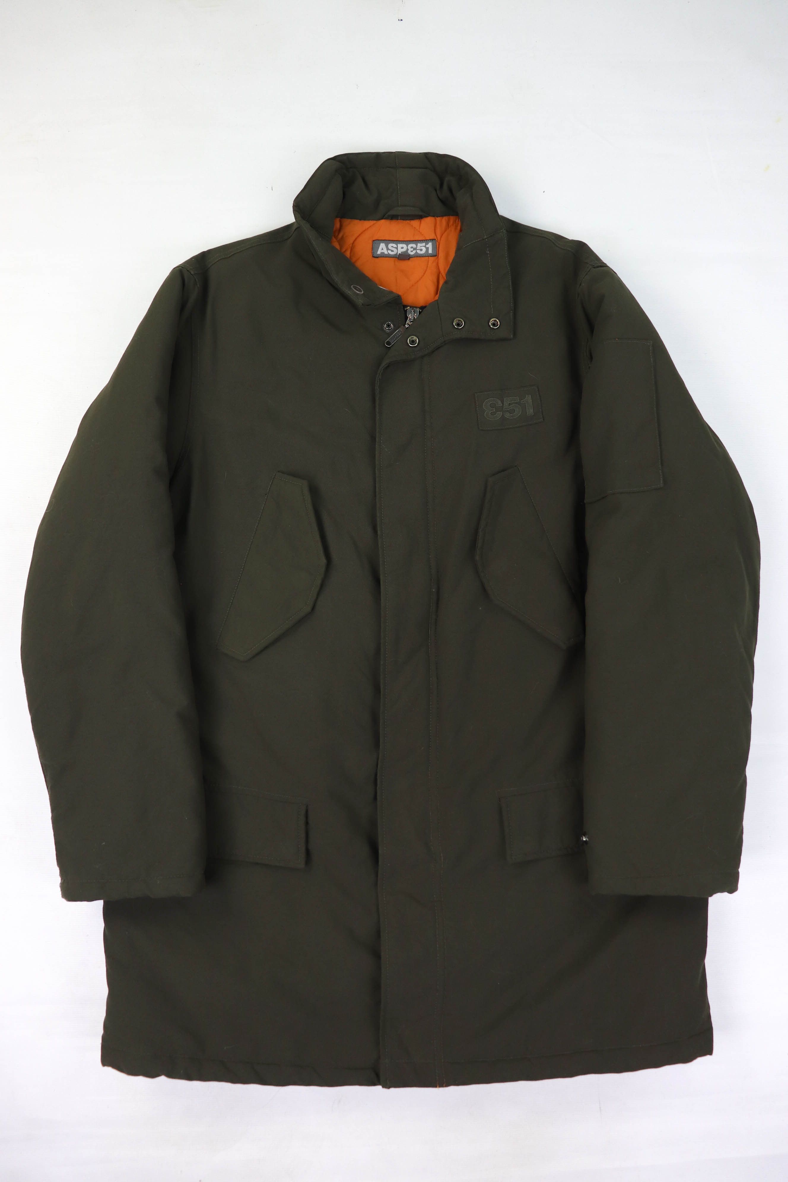 Aspesi Aspesi Thermal Insulation Olive Green Field Jacket Size US XL / EU 56 / 4 - 1 Thumbnail