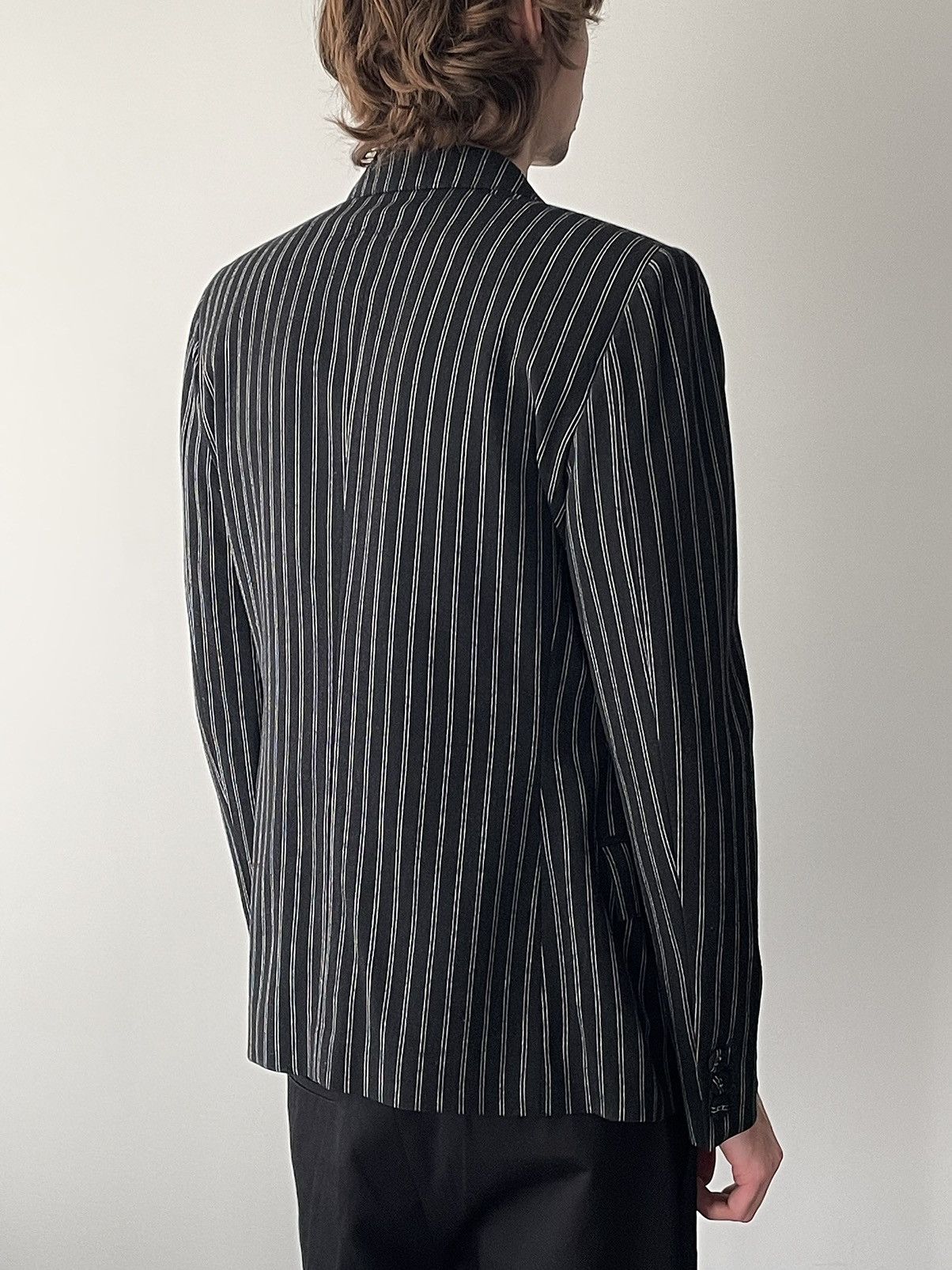 Jean Paul Gaultier Jean Paul Gaultier 2000’s Striped Wool Blazer Size US S / EU 44-46 / 1 - 4 Thumbnail