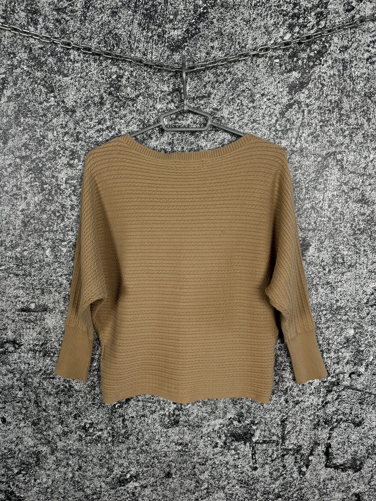 Ralph Lauren Black Label Lauren Ralph Lauren Sweater Camel Knit Pullover Black Label Size S / US 4 / IT 40 - 10 Thumbnail