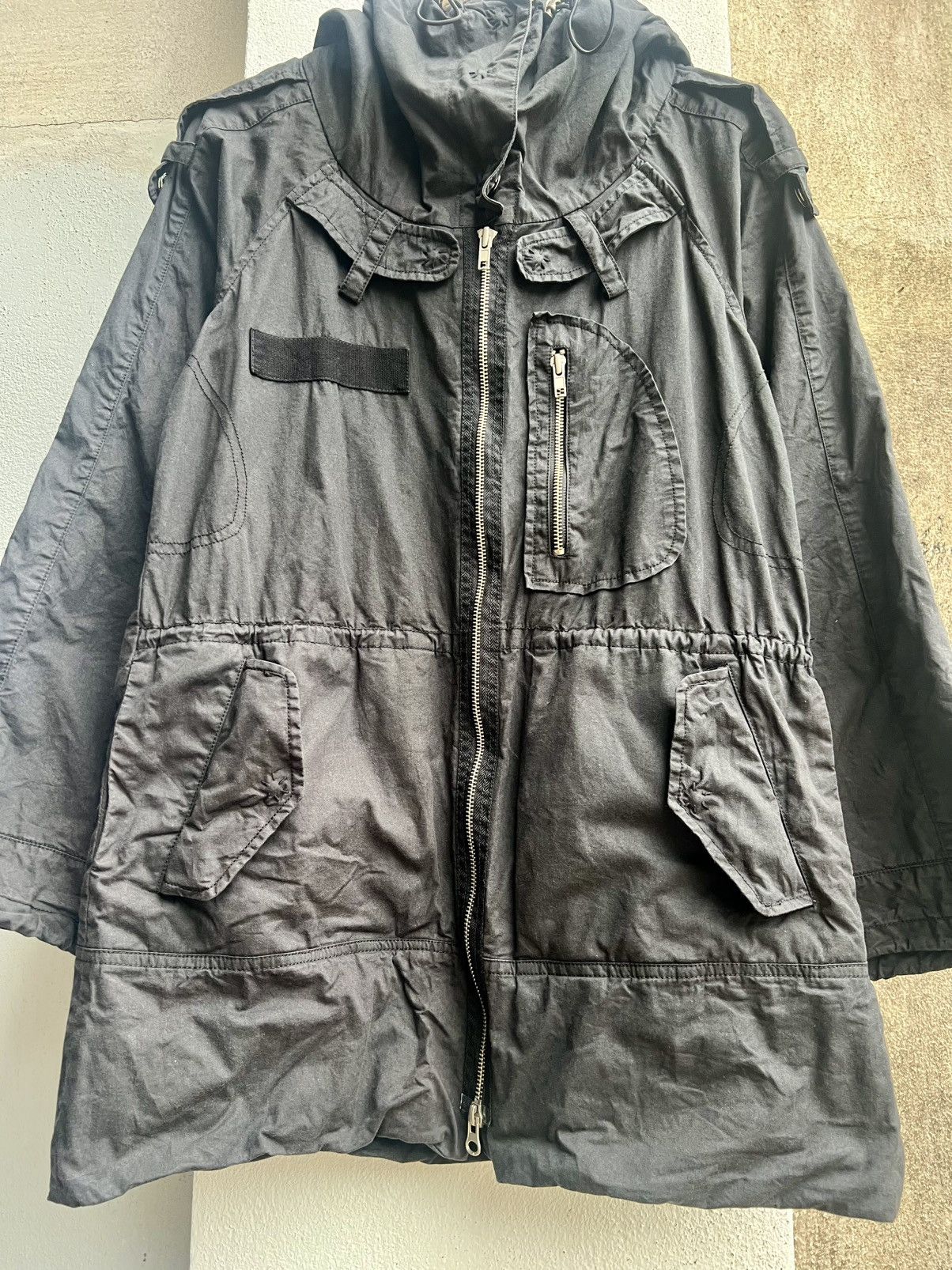 GOA G.O.A PARACHUTE RAINCOAT MILITARY JACKET Size US M / EU 48-50 / 2 - 6 Thumbnail