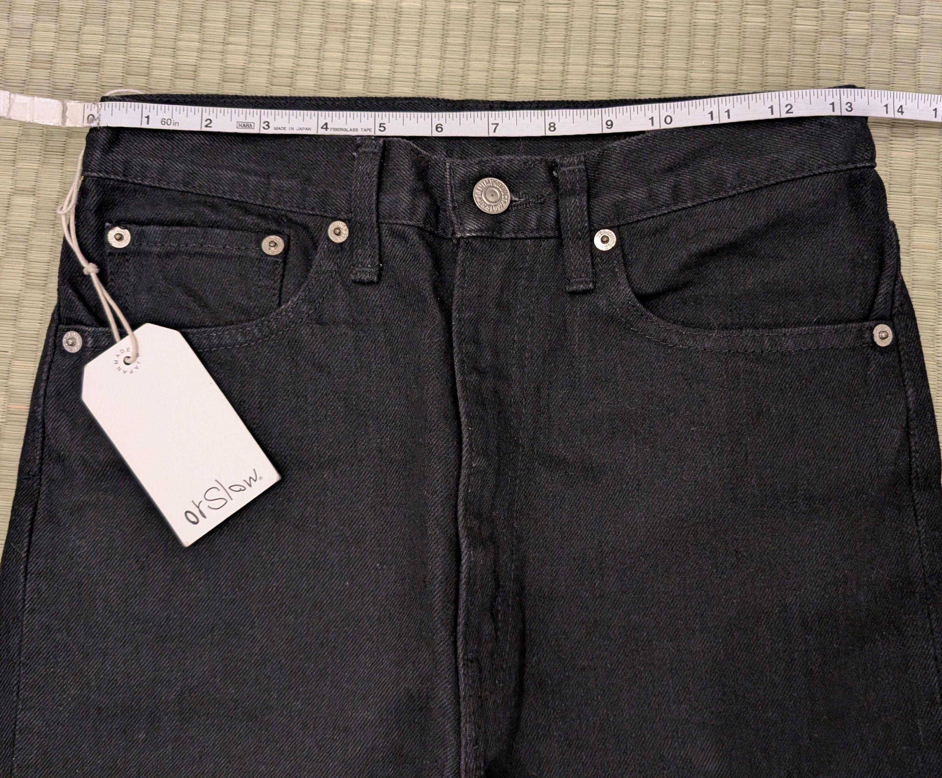 Orslow NWT orSlow Lot L307 Super Slim Denim Jeans Made in Japan Size 27" / US 4 / IT 40 - 8 Thumbnail