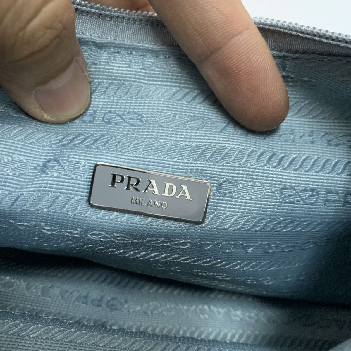 Prada Prada Nylon Pochette Dinner Bag Size ONE SIZE - 12 Thumbnail
