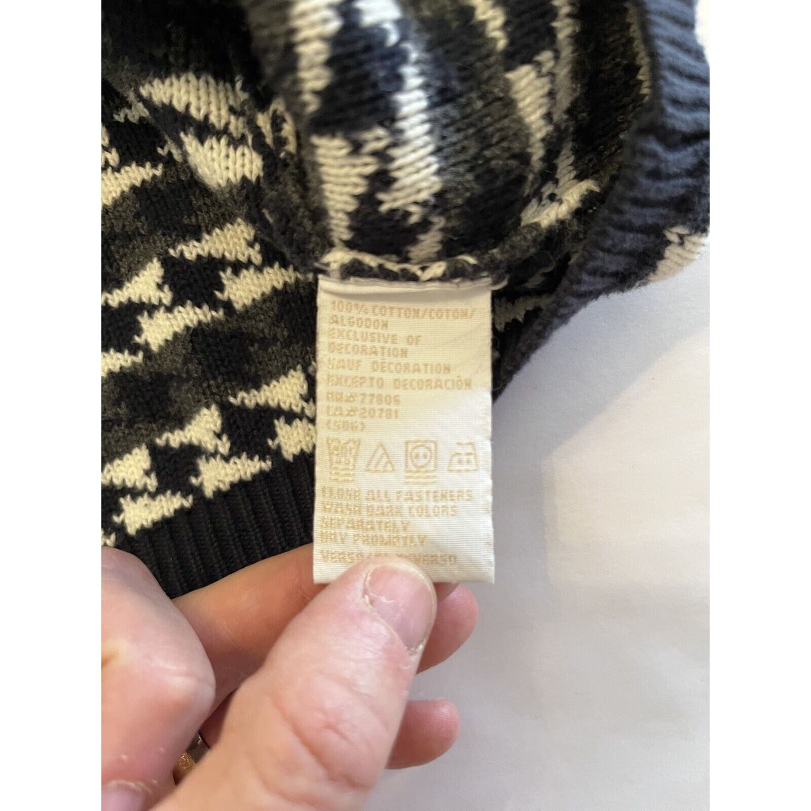 Tommy Hilfiger VTG Y2K Tommy Hilfiger Houndstooth Cardigan Japan Women’s L Size L / US 10 / IT 46 - 8 Thumbnail