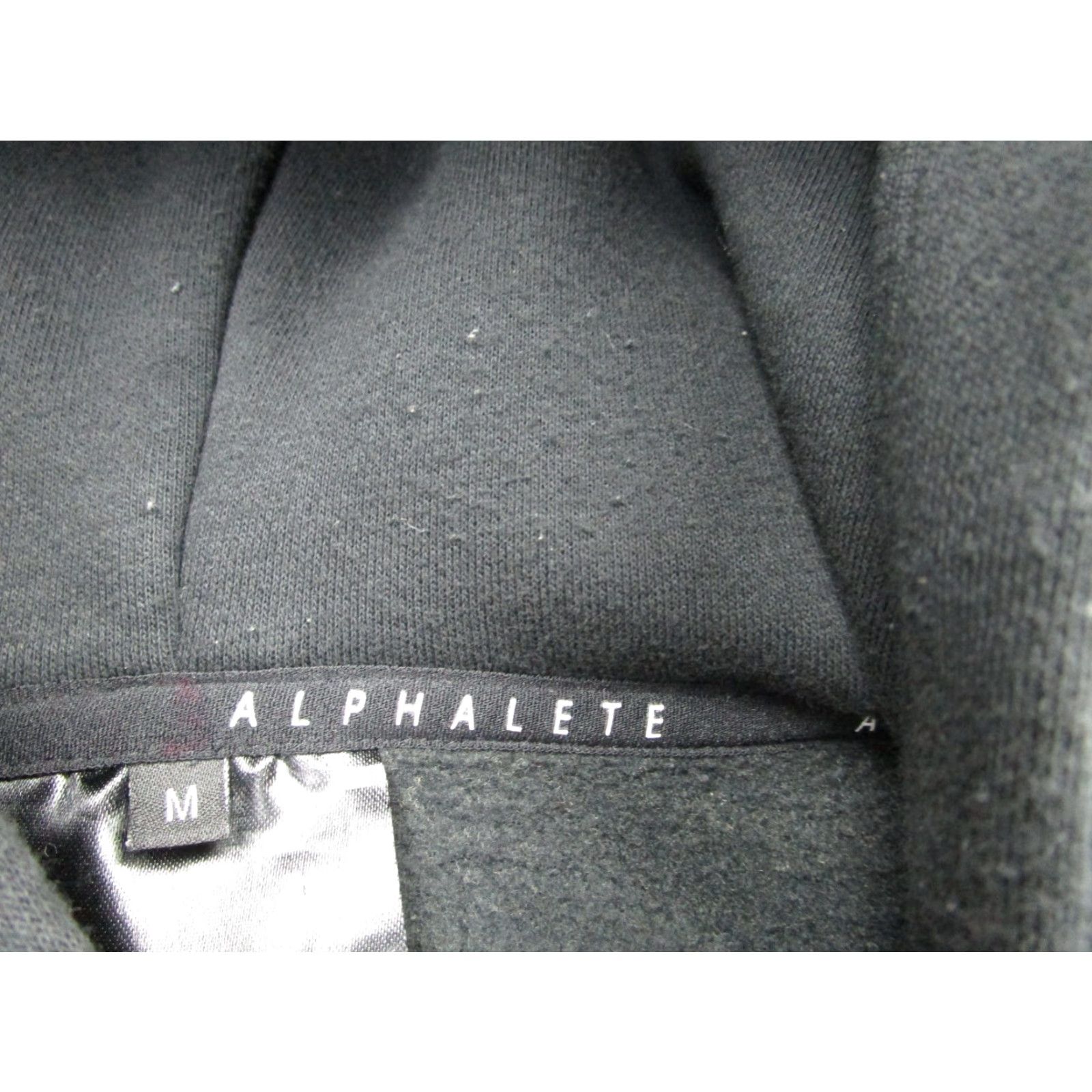 Vintage Alphalete Hoodie Mens M Black Pullover Graphic Logo Long Sleeve Streetwear Sweatshirt Hoodie Size US M / EU 48-50 / 2 - 5 Thumbnail