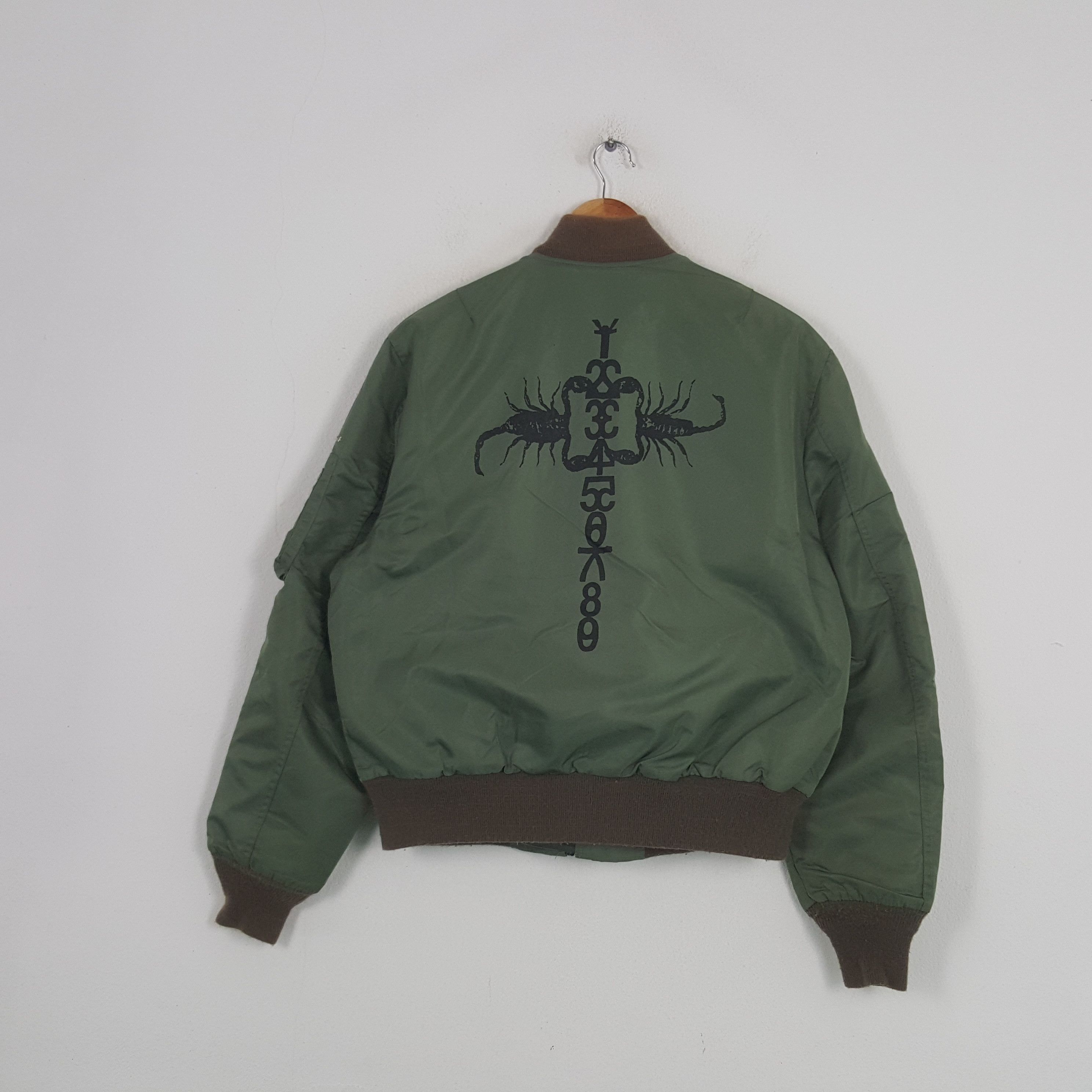 If Six Was Nine × Vintage Vintage Us Air Force Utility Style Bombers Jacket Size US L / EU 52-54 / 3 - 2 Thumbnail