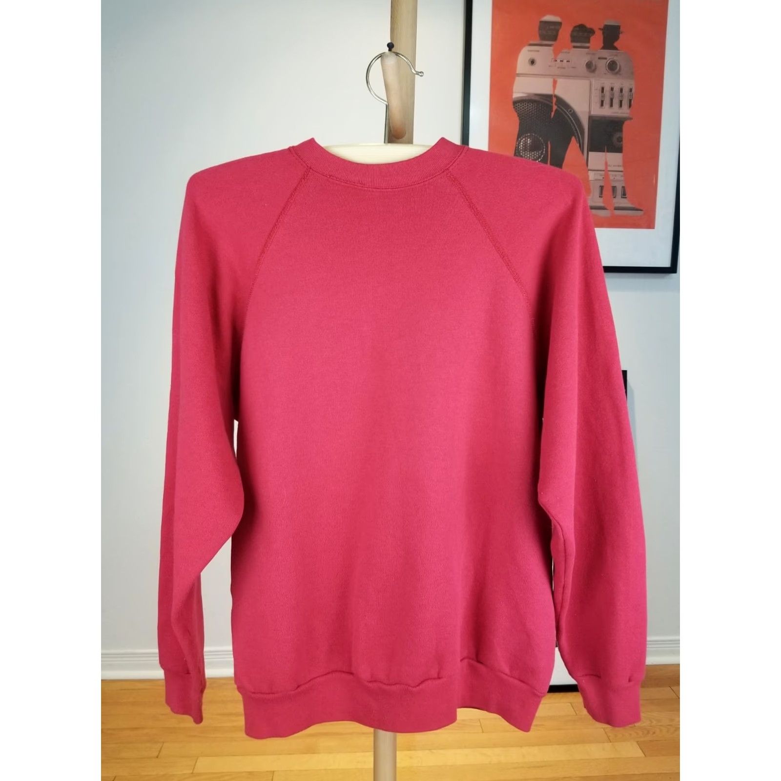 NCAA VINTAGE Harvard University NCAA TULTEX RED Raglan Sweatshirt SZ XLARGE Sweatshirt Size US M / EU 48-50 / 2 - 8 Thumbnail